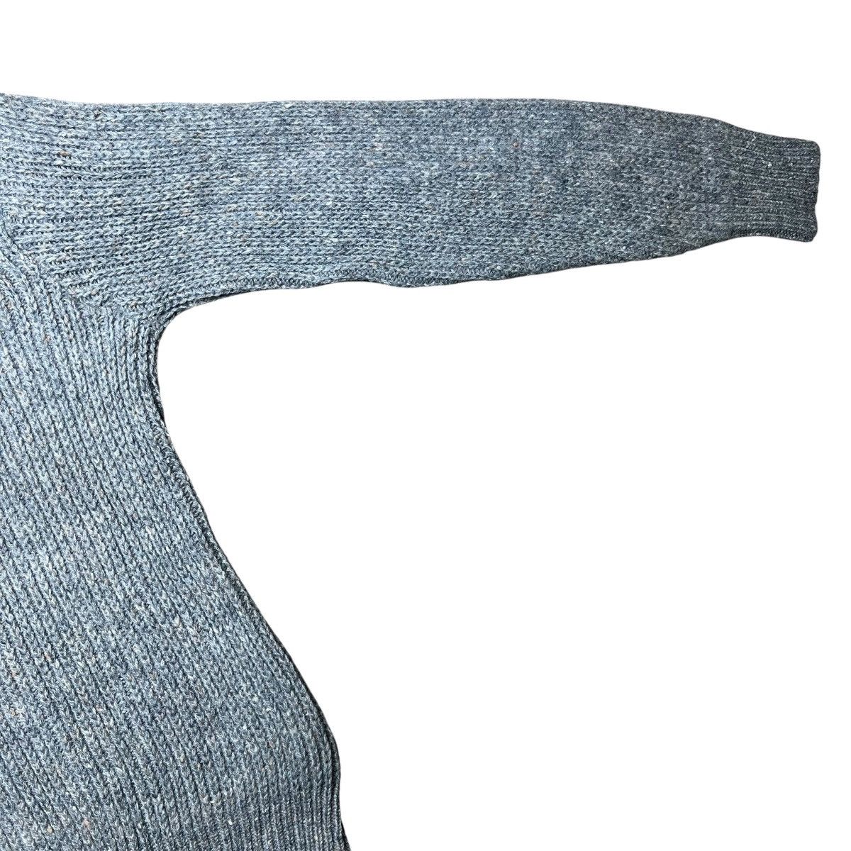 Pendleton × Vintage Vintage 80s Pendleton Shetland Wool Grey Zip Up Knit Sweater Size US M / EU 48-50 / 2 - 10 Thumbnail