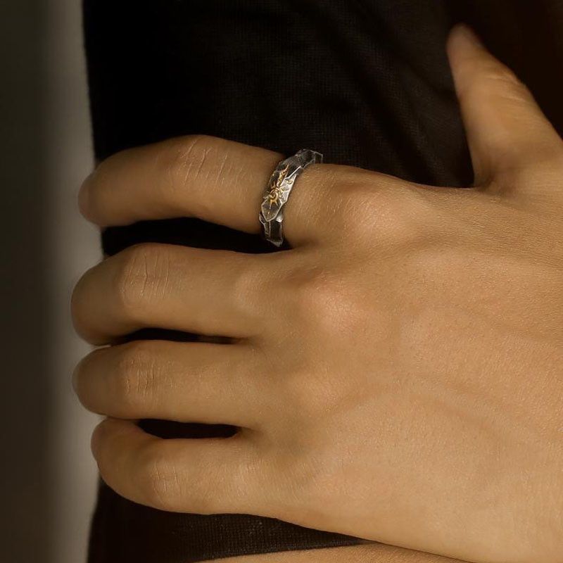 Jewelry New Design Jewelry Rings Open Size Chrome Ring (Size 7-13) Size ONE SIZE - 3 Thumbnail