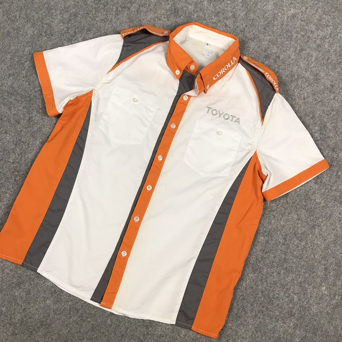 Japanese Brand × Sports Specialties TOYOTA COROLLA MOTORSPORT BUTTON UP SHIRT Size US S / EU 44-46 / 1 - 3 Thumbnail