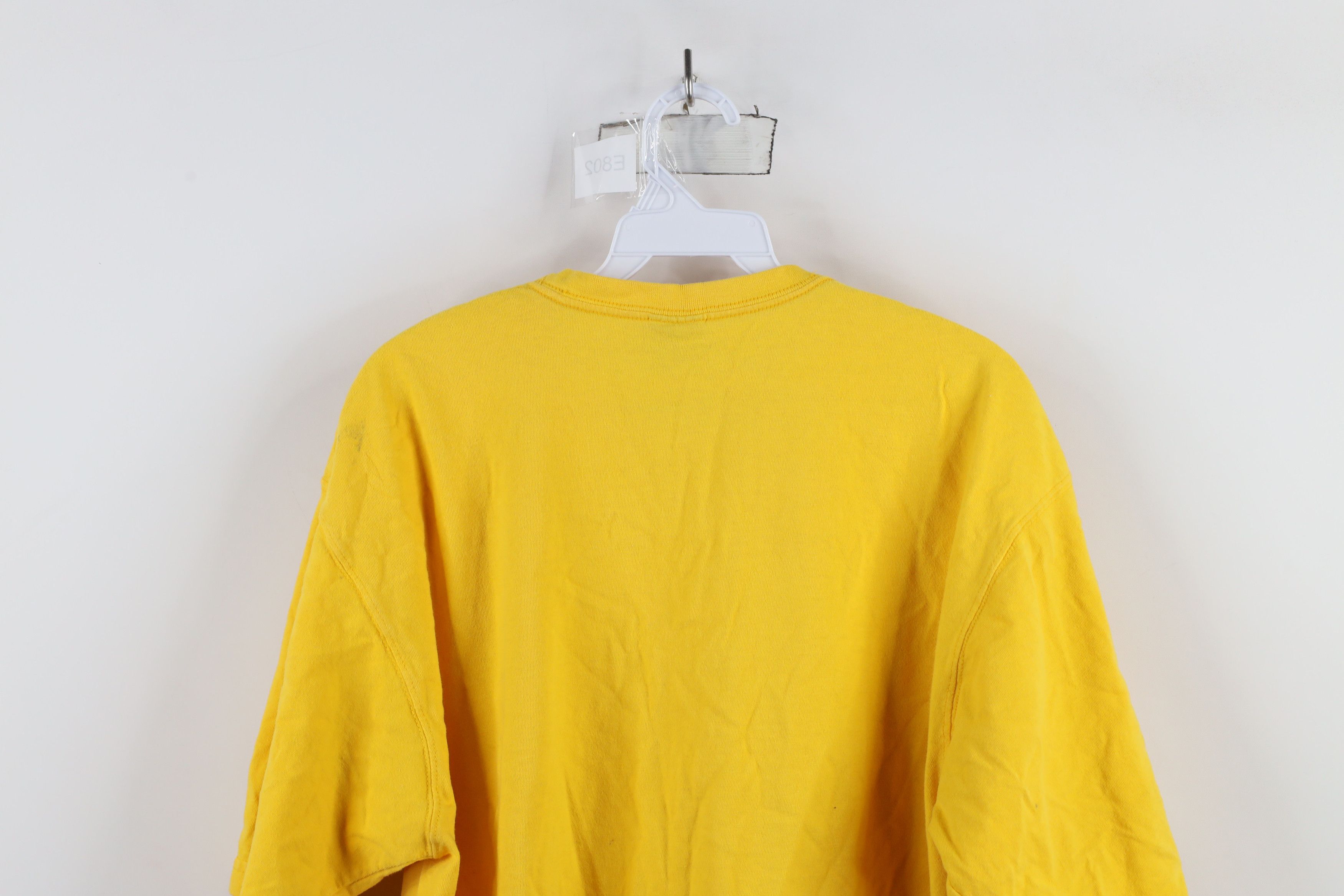 Ecko Unltd. × Vintage Vintage 90s Y2K Ecko Spell Out Baggy Fit T-Shirt Yellow Size US L / EU 52-54 / 3 - 15 Thumbnail