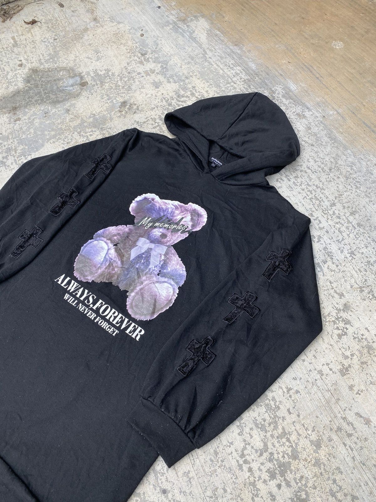Japanese Brand Double focus my memories inspired chrome hearts hoodies Size M / US 6-8 / IT 42-44 - 1 Thumbnail