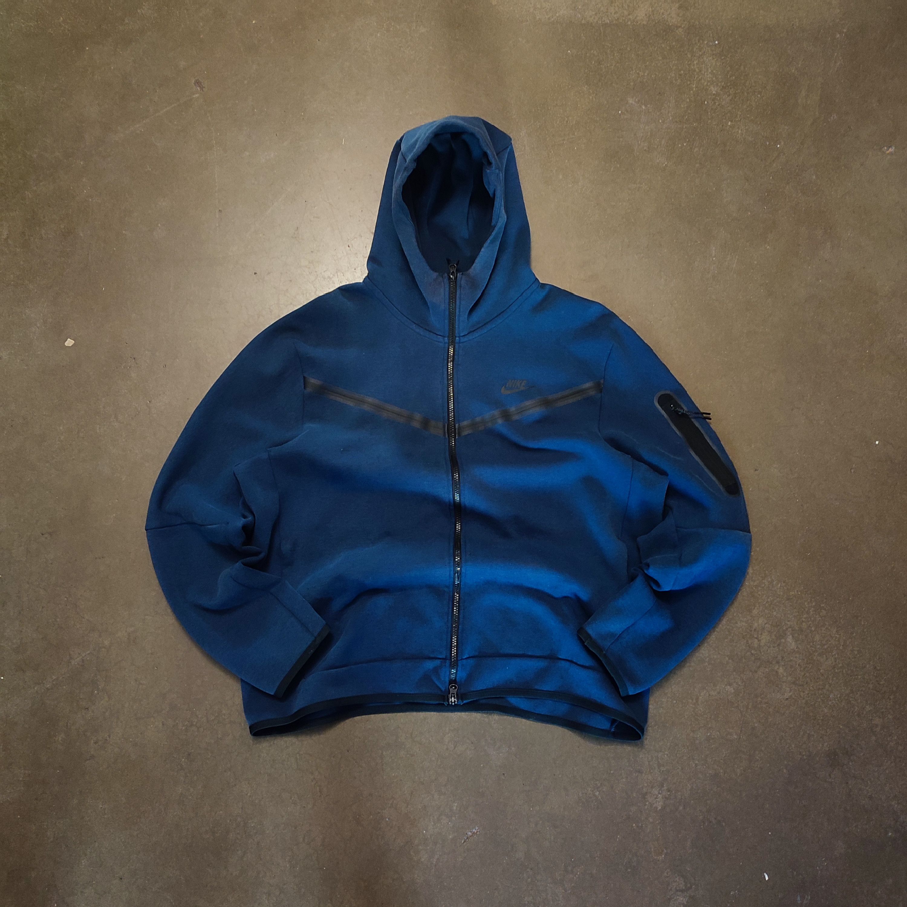 Nike Nike Men's Tech Fleece Full-zip Hoodie Jacket Blue xl Size US XL / EU 56 / 4 - 1 Thumbnail