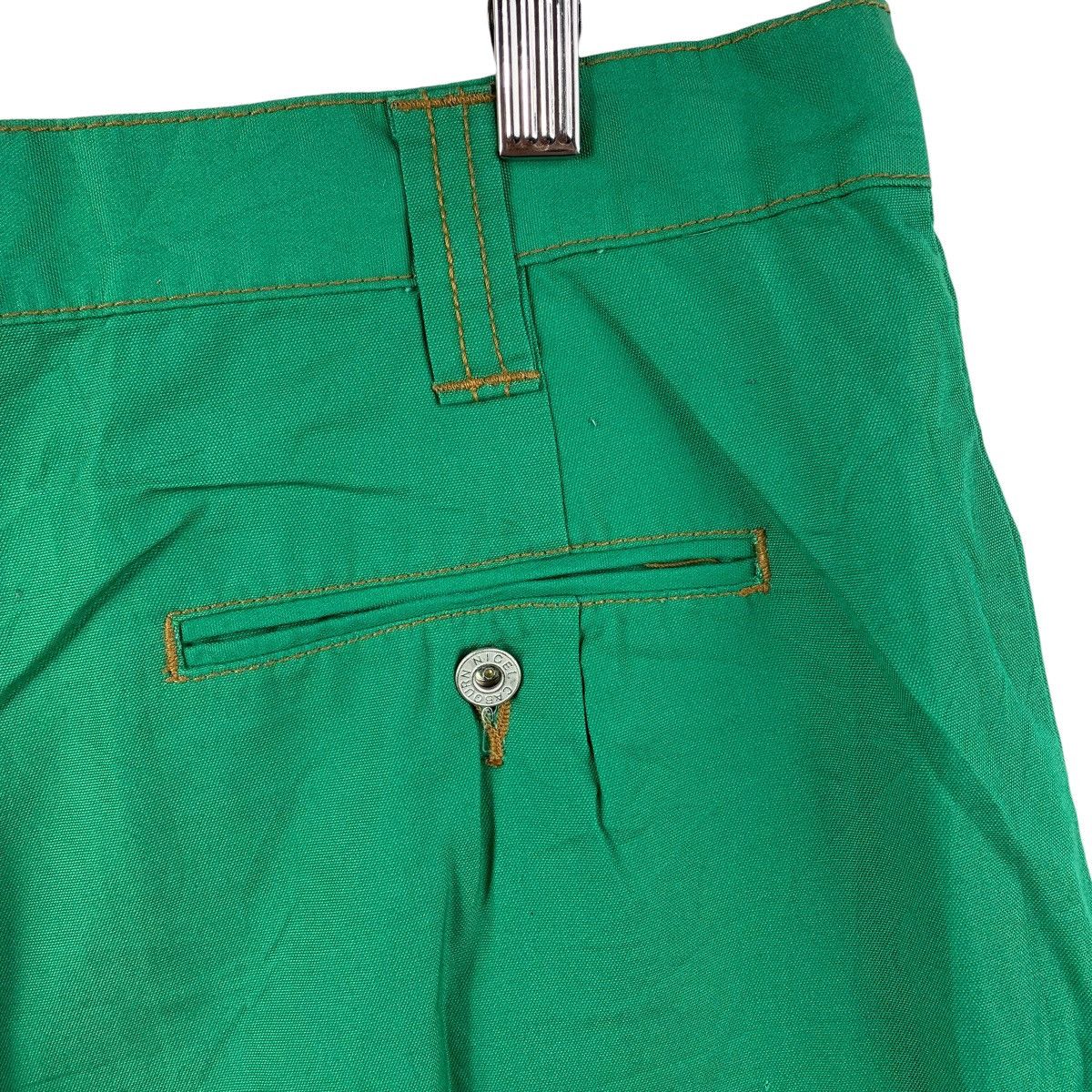 Japanese Brand × Nigel Cabourn NIGEL CABOURN Green baggy colour jeans Size US 33 - 16 Thumbnail