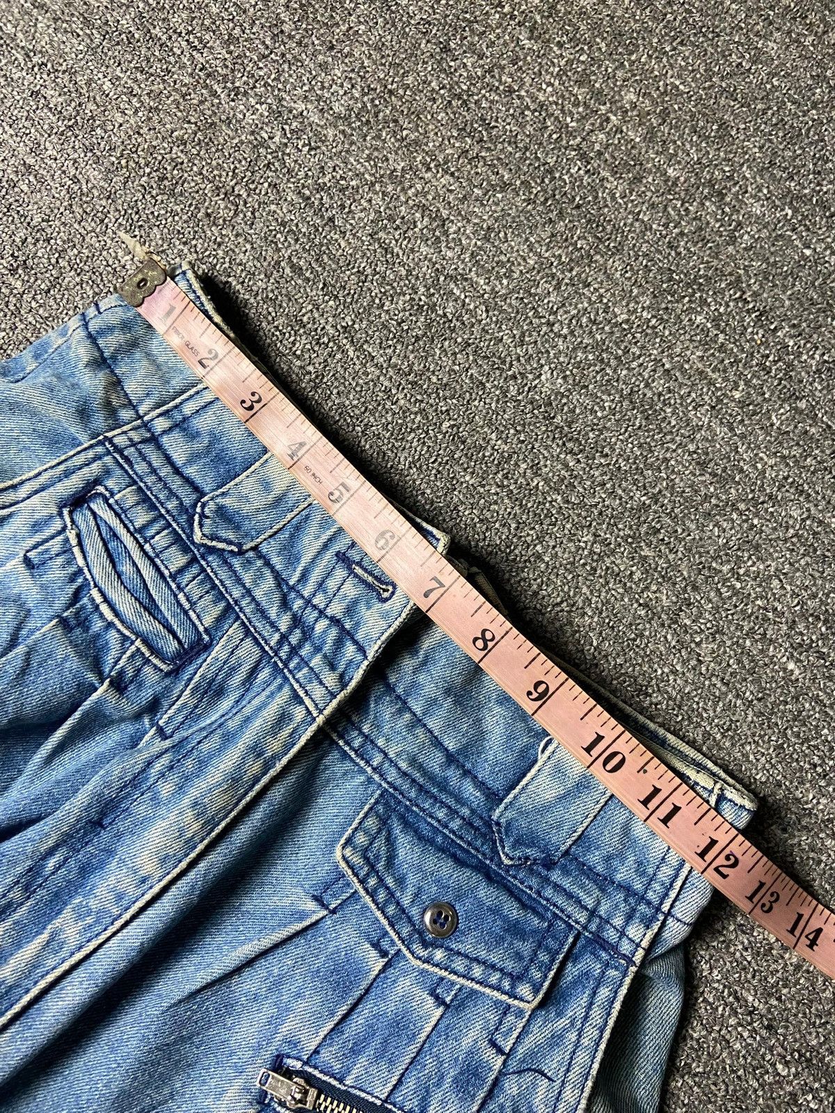 By Together Together! High Waist Tapered Denim Jeans (161) Size 24" / US 00 / IT 34 - 3 Thumbnail
