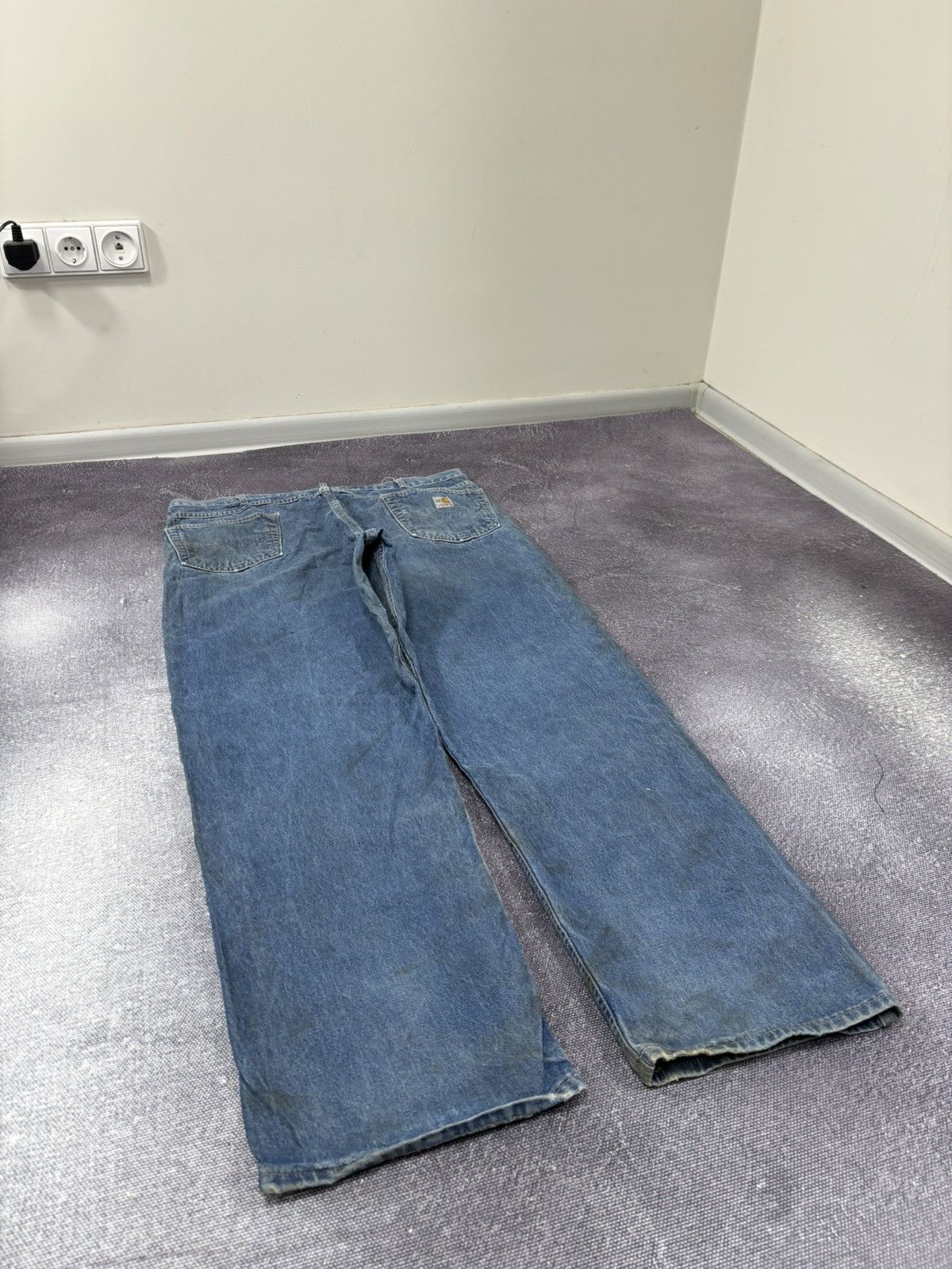 Carhartt Vintage 90s Carhartt Flame Resistant USA Work Denim Jeans Size US 40 / EU 56 - 4 Thumbnail