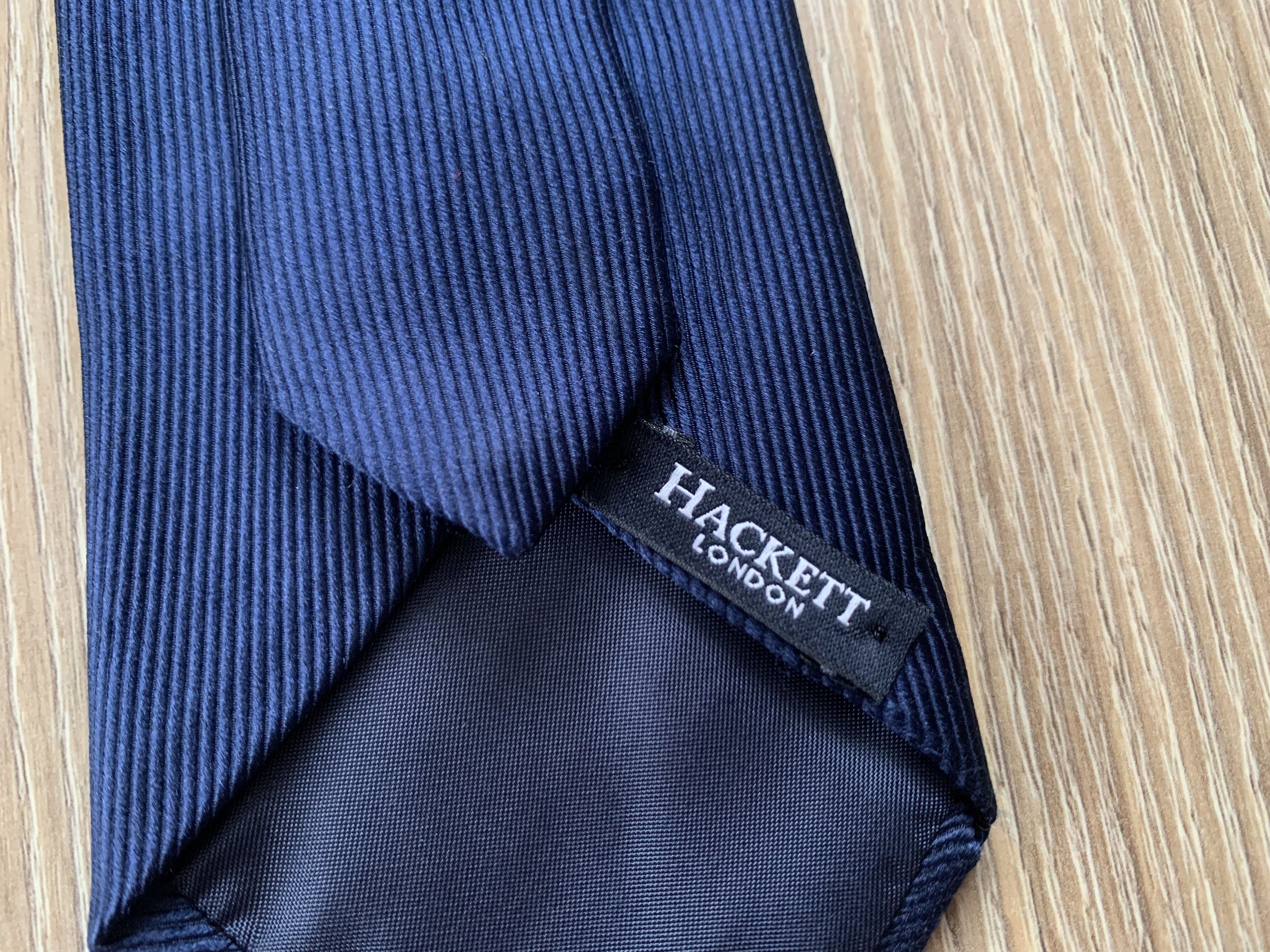 Other Hacket London Royal Twill Classic Hand Made Silk Tie Size ONE SIZE - 6 Thumbnail