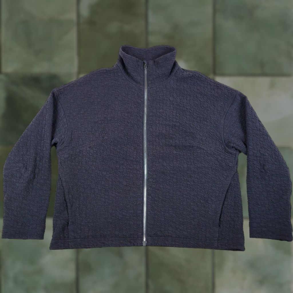 Lululemon Lululemon Rippled Full Zip Jacket Womens 8 Black Heavyweight Textured Cotton Blend Full Zip Casual Womens 8 Black Jacket Size M / US 6-8 / IT 42-44 - 1 Thumbnail