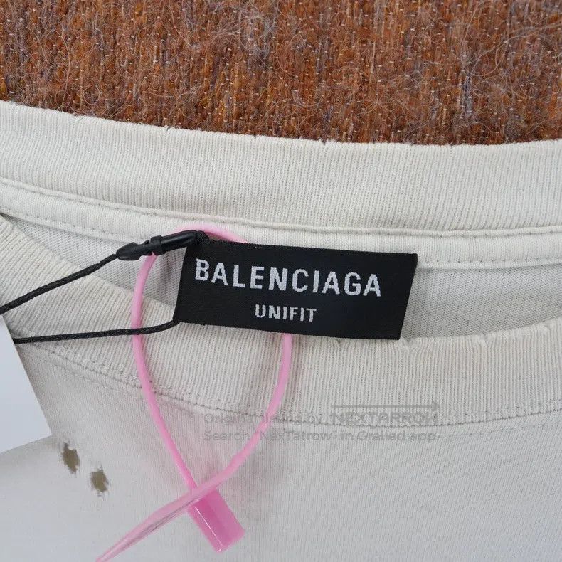 Balenciaga Balenciaga Text destroyed short-sleeve Size US S / EU 44-46 / 1 - 4 Thumbnail