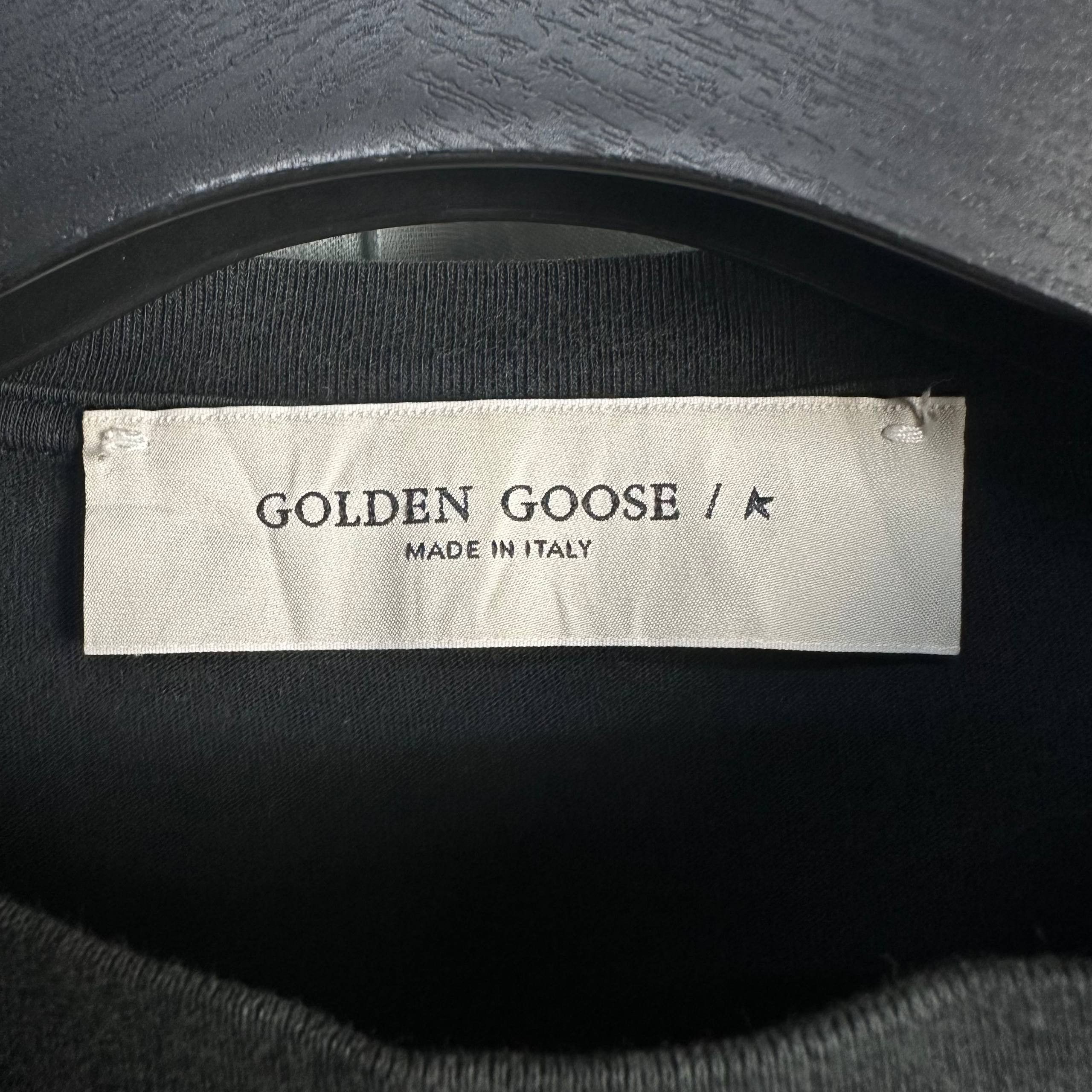 Golden Goose Golden Goose For Dream Use Only Black T-Shirt Size US M / EU 48-50 / 2 - 3 Thumbnail