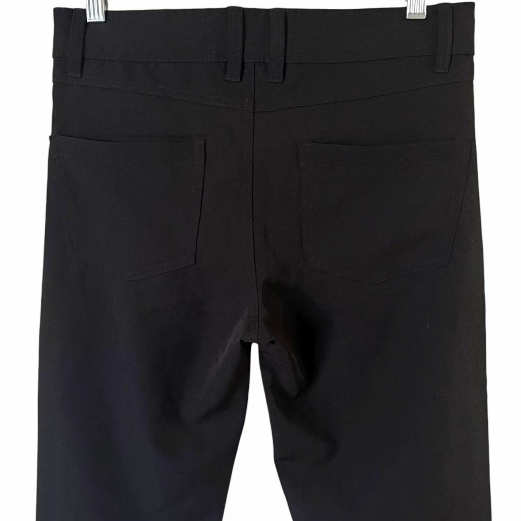 Vintage Mister Tech Slim-Fit Pants Black 29X30 4-Way Stretch Casual Men’s Pants Size US 29 - 6 Thumbnail