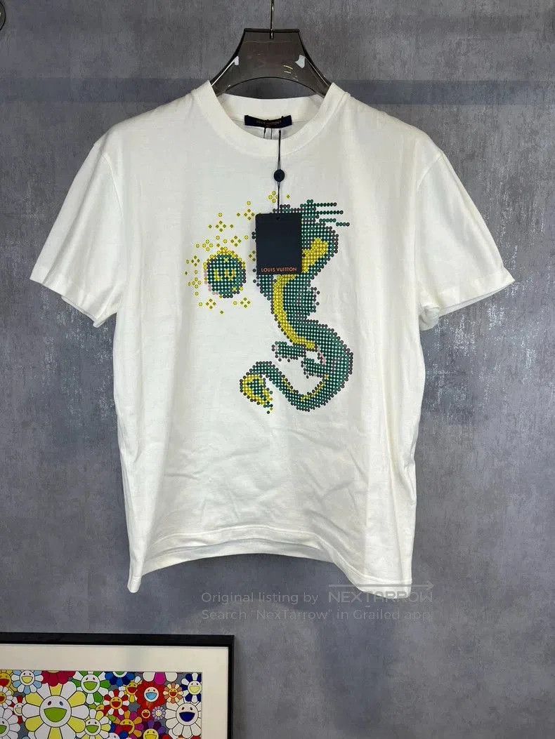 Louis Vuitton Louis Vuitton Dragon Limited Beaded T. Size US S / EU 44-46 / 1 - 1 Thumbnail