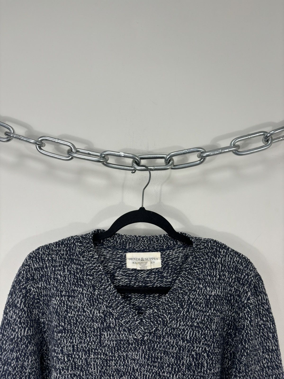 Denim & Supply Ralph Lauren Denim & Supply Ralph Lauren Women’s Wool V-Neck Sweater Size S / US 4 / IT 40 - 3 Thumbnail