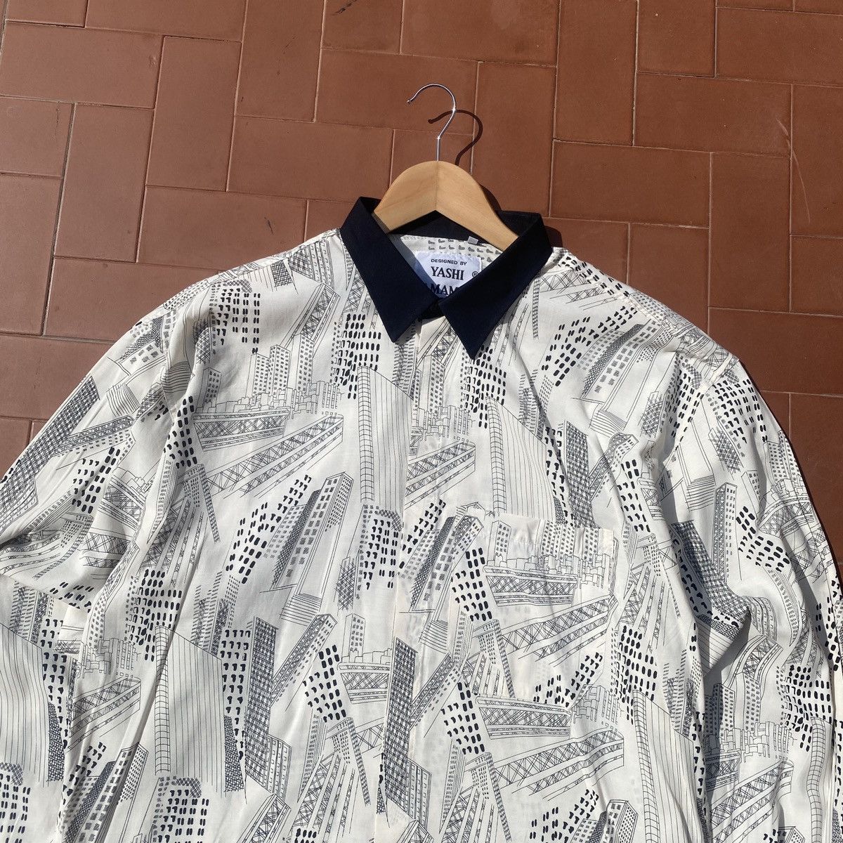 Japanese Brand × Yashi Yamamuri Men’s YASHI YAMAMURI JAPANESE CITY PRINT SHIRT SIZE XL Size US XL / EU 56 / 4 - 2 Thumbnail