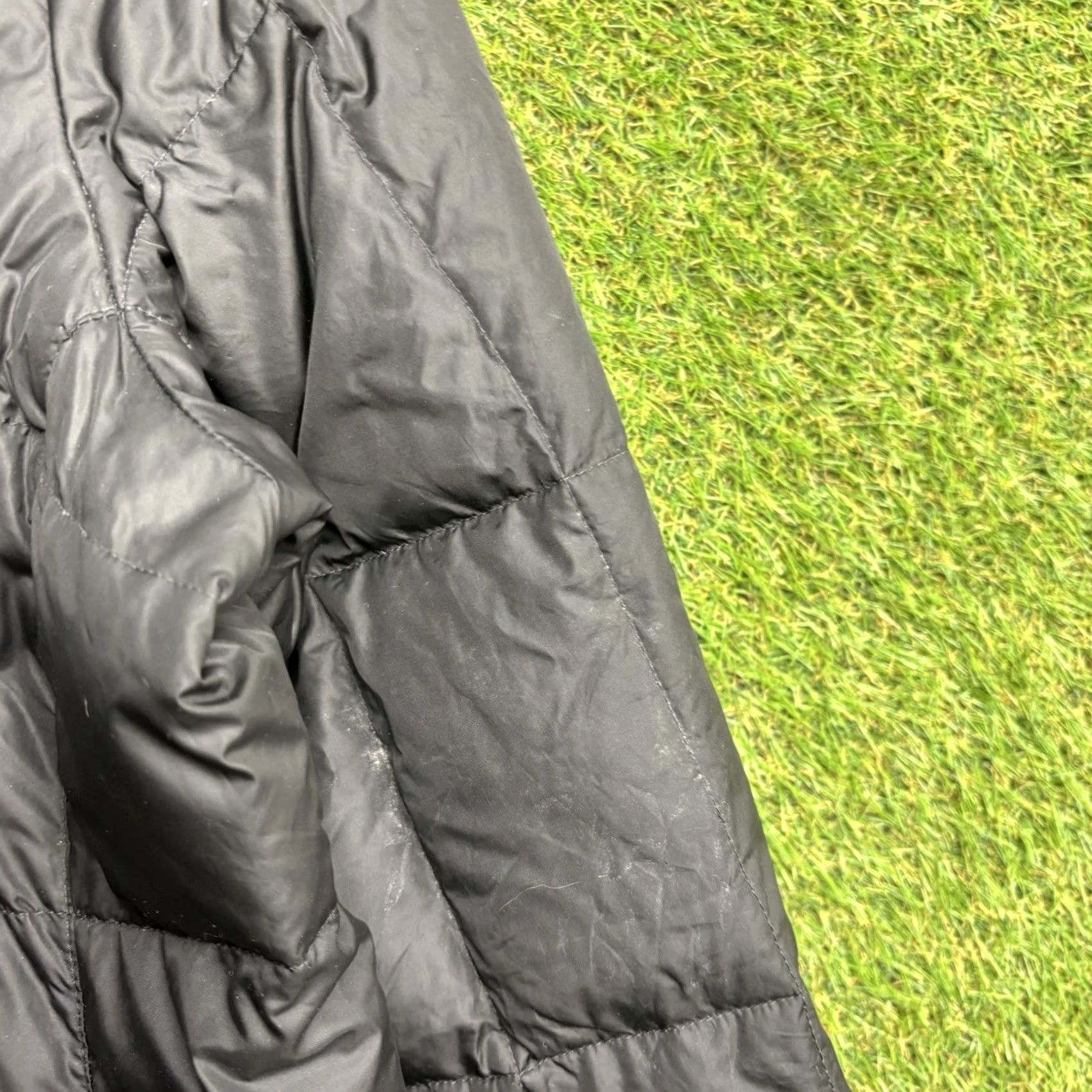 The North Face The North Face Metropolis Puffer Jacket Womens Medium 600 Down Parka Hiking Nylon Softshell Hooded Removable Hood Logo Black Long Coat Size M / US 6-8 / IT 42-44 - 7 Thumbnail