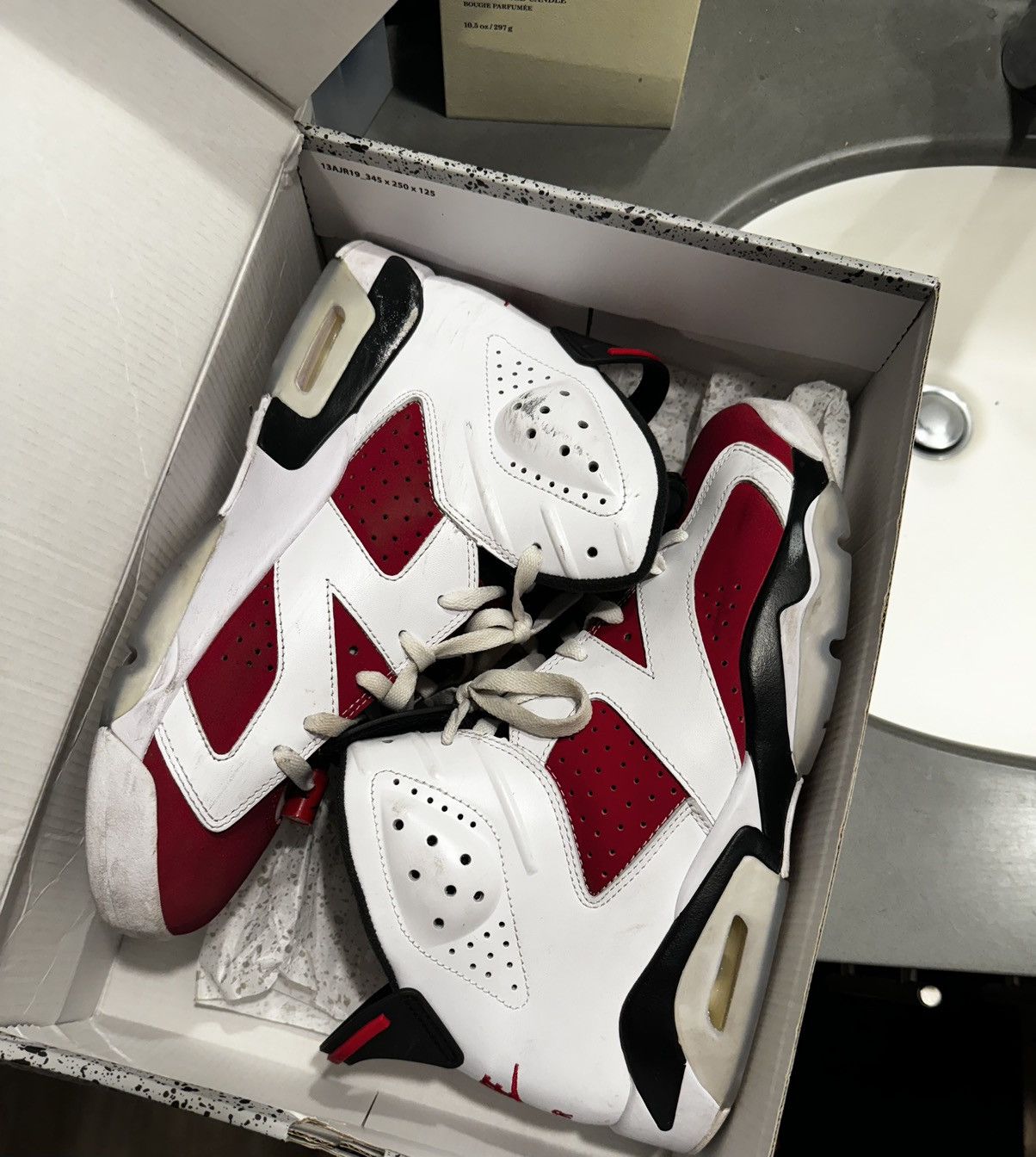 Jordan Brand Jordan 6 Retro Carmine (2021) Size US 10.5 / EU 43-44 - 1 Thumbnail