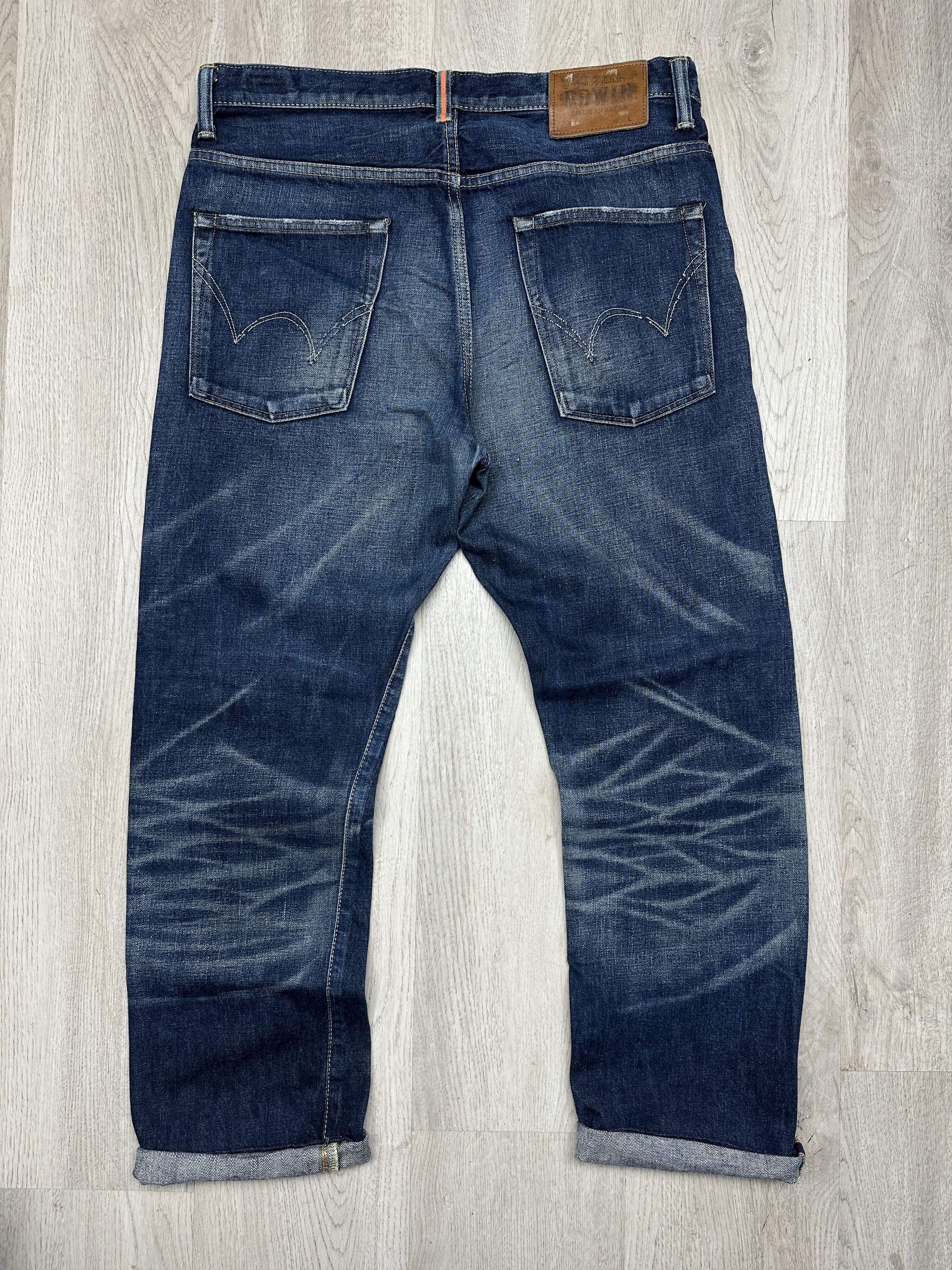 Edwin Edwin Vintage Mens Salvage Denim Pants Jeans Size US 32 / EU 48 - 10 Thumbnail