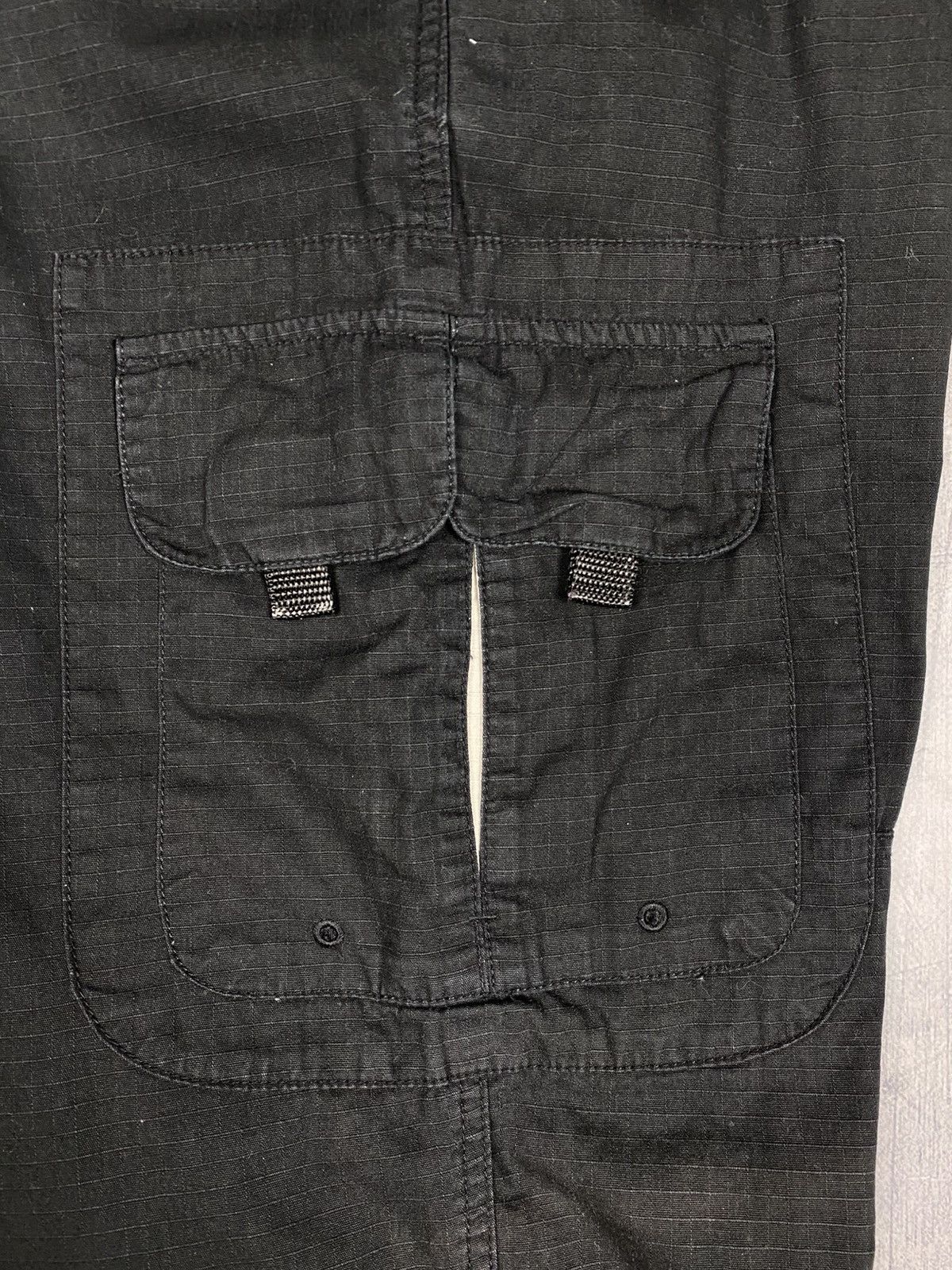 Fox Racing Fox Racing Black Cargo Pants Size 30 Y2K Made In Hong Kong Size US 30 / EU 46 - 9 Thumbnail