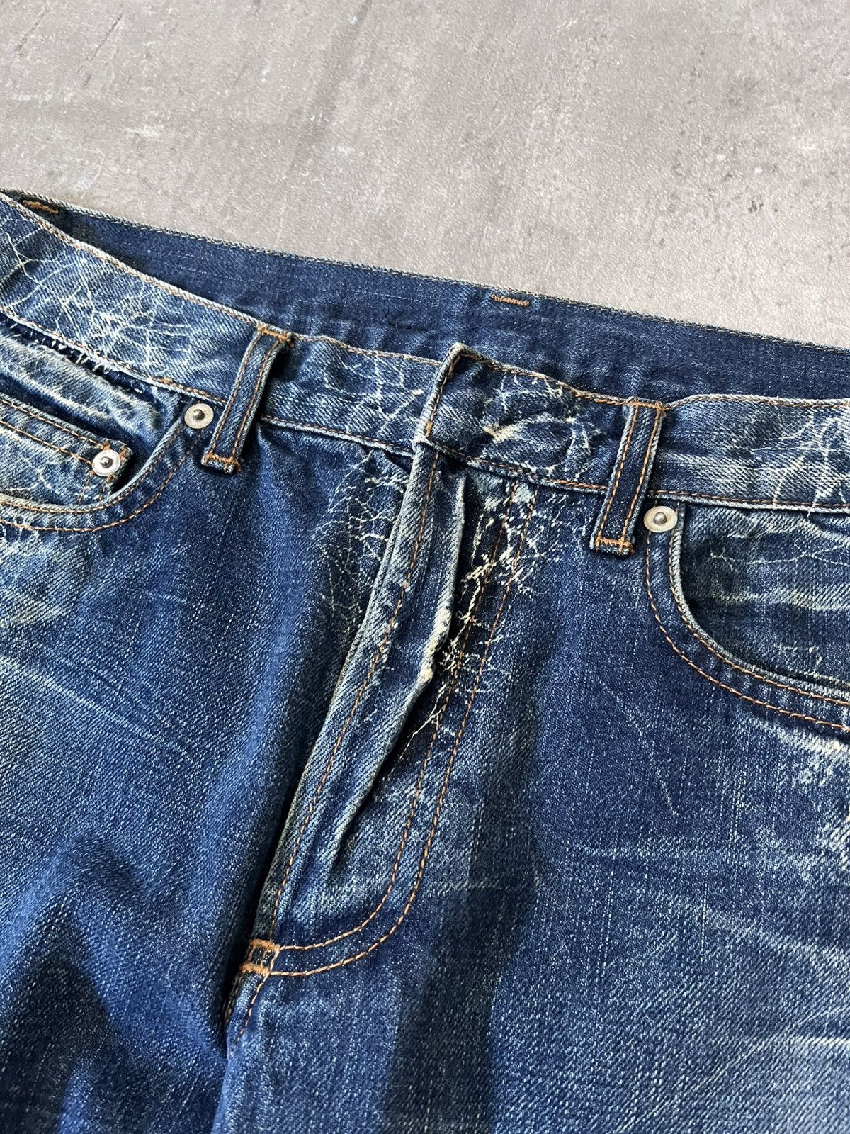 Dior Dior Homme S/S 07 Spider Web Clawmark Jeans by Hedi Slimane Size US 30 / EU 46 - 4 Thumbnail