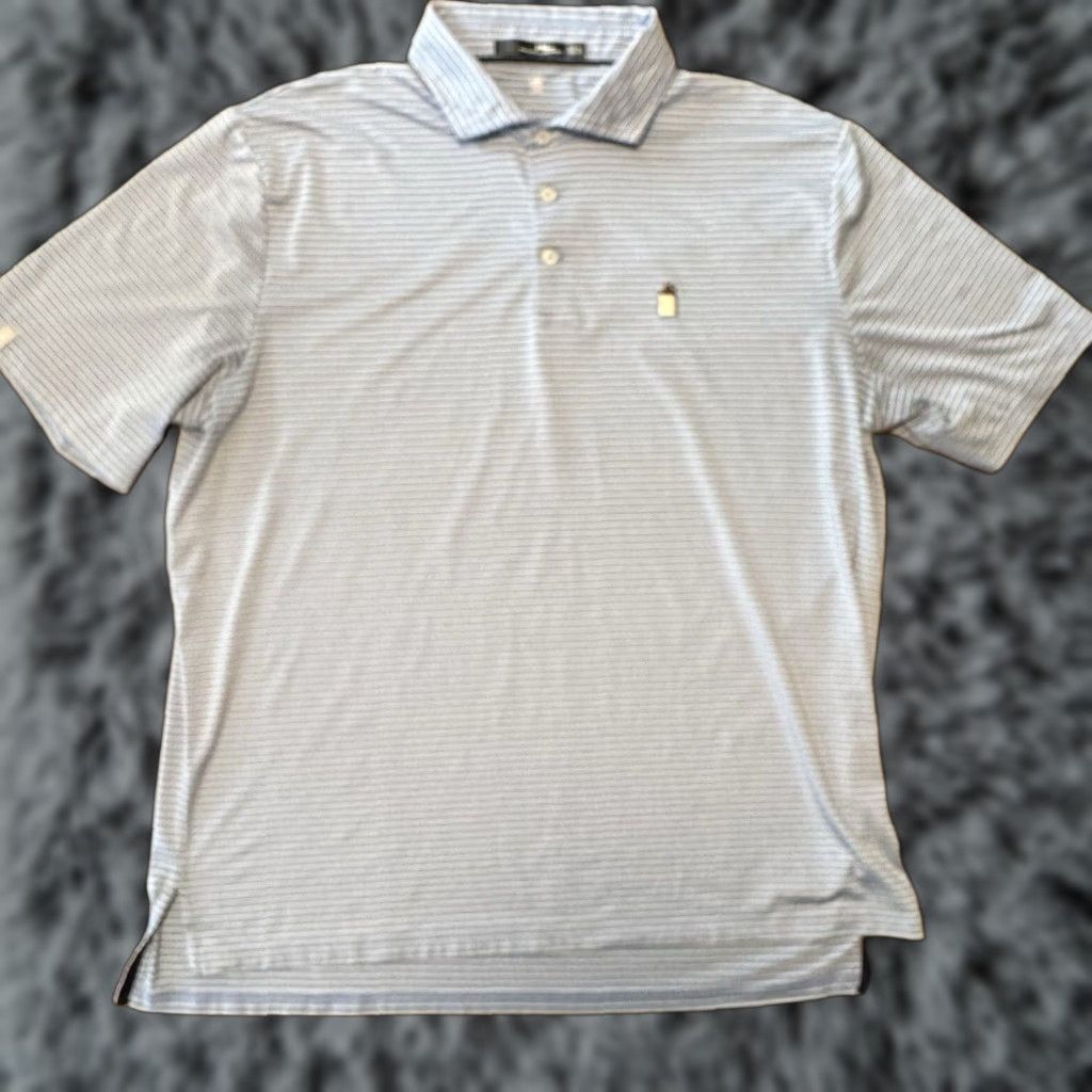 Ralph Lauren RLX Ralph Lauren Polo Shirt Mens XL Golf Blue Be er Jug Growler Polo Shirt (Brand RLX, Color Blue, Size XL, Men) Size US XL / EU 56 / 4 - 1 Thumbnail
