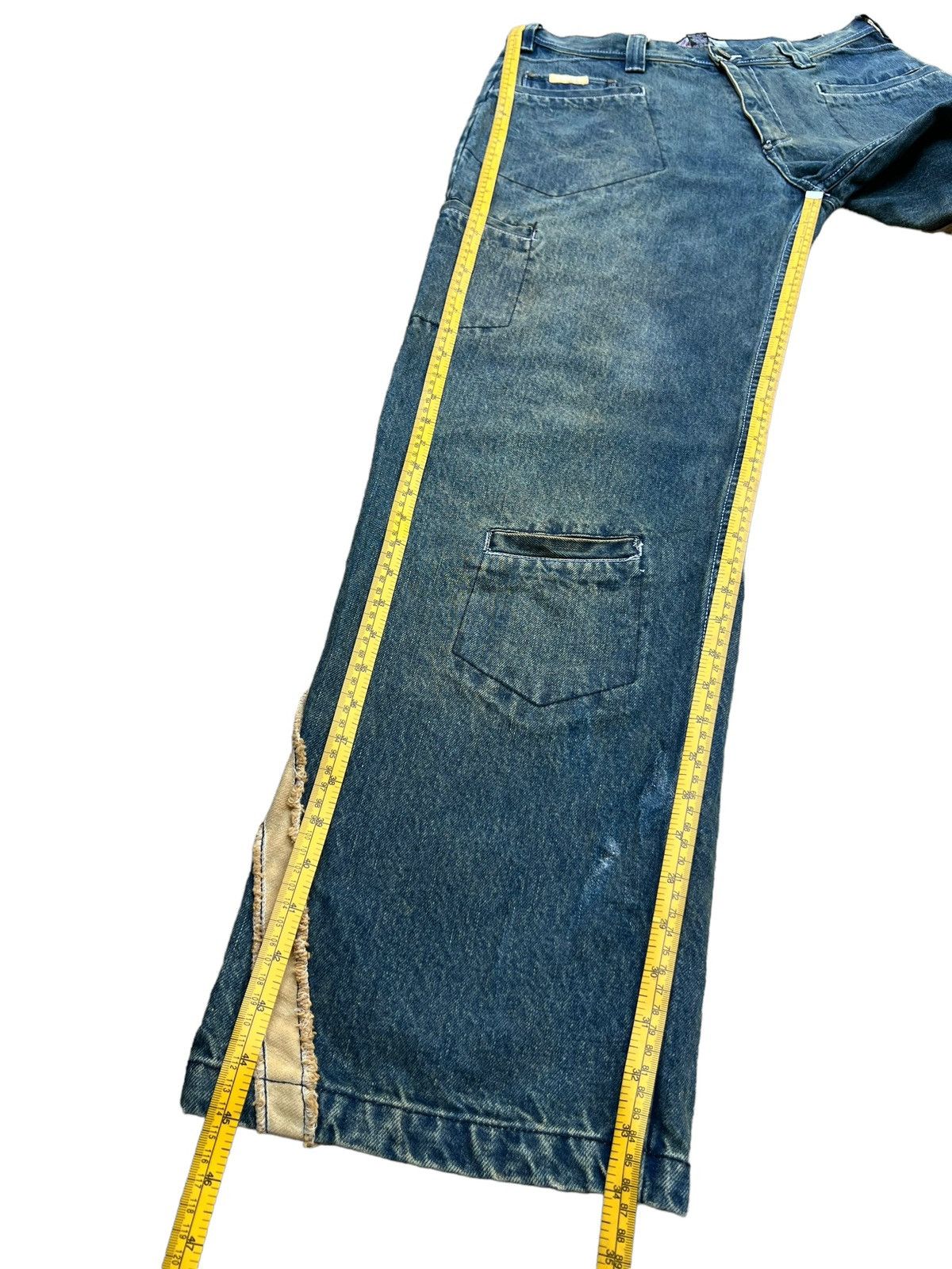 Enyce Enyce Y2K Multipocket Wide Baggy Denim Jeans 34x34 Size US 34 / EU 50 - 11 Thumbnail