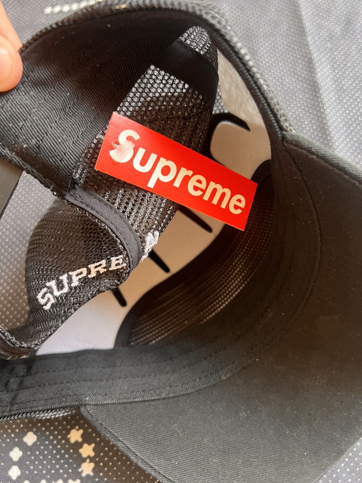 Supreme Supreme Misfits Mesh Back 6-Panel Trucker Hat Black SS26 cap Size ONE SIZE - 15 Thumbnail