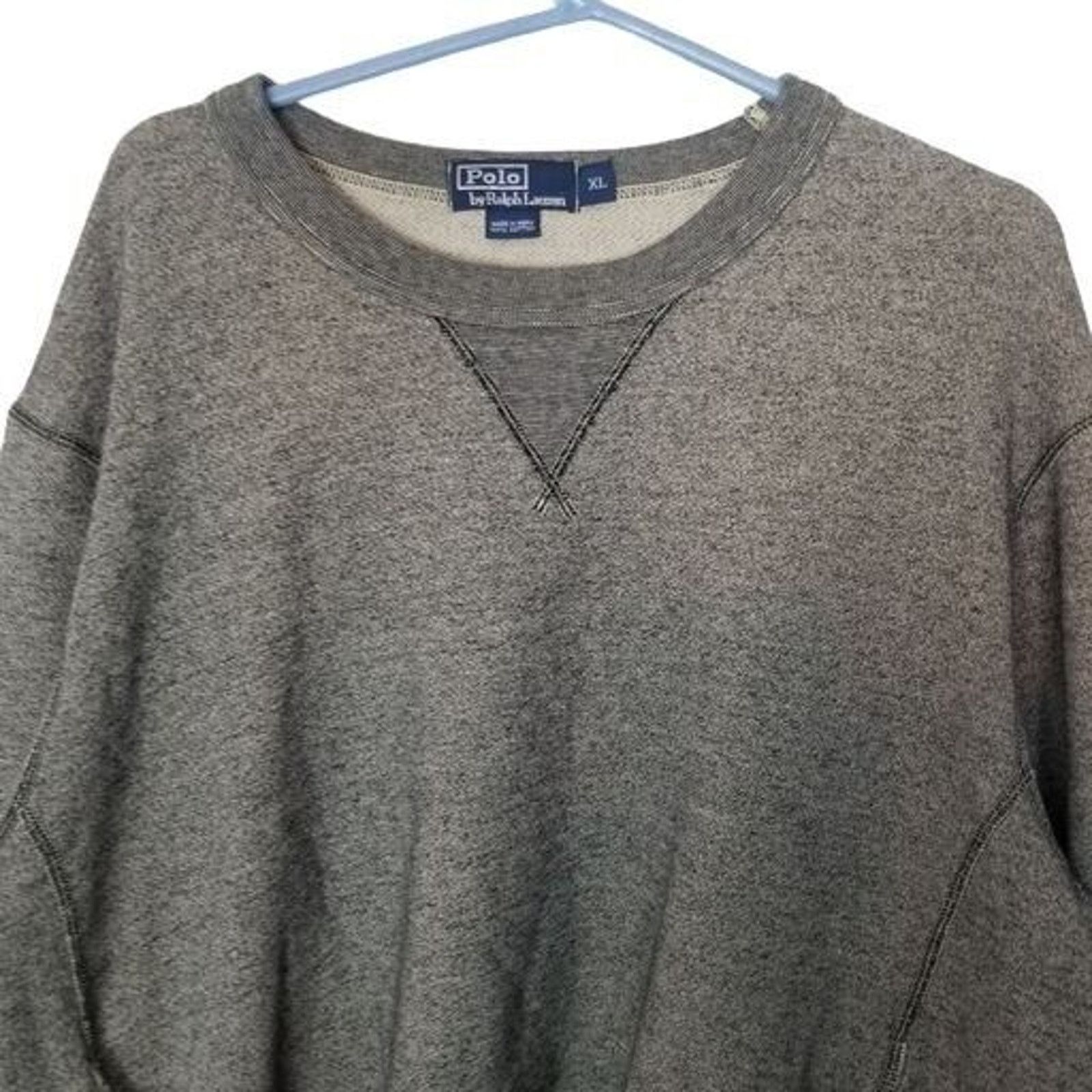 Polo Ralph Lauren Vintage Polo Ralph Lauren Sweatshirt Pockets Casual Grunge Size US XL / EU 56 / 4 - 2 Thumbnail
