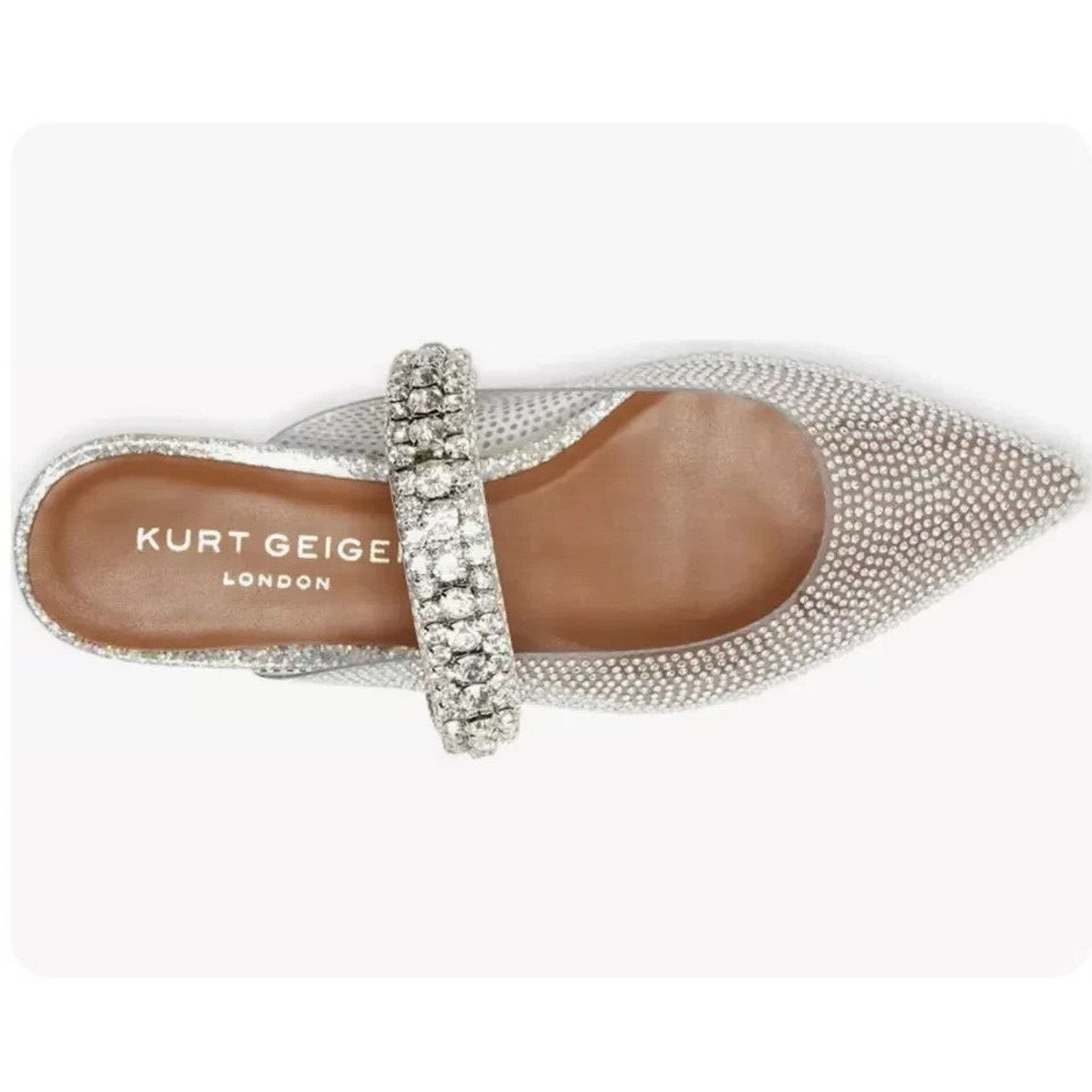 Kurt Geiger KURT GEIGER LONDON PRINCELY CRYSTALS & RHINESTONES SLIP ONS Size US 6.5 / IT 36.5 - 1 Thumbnail