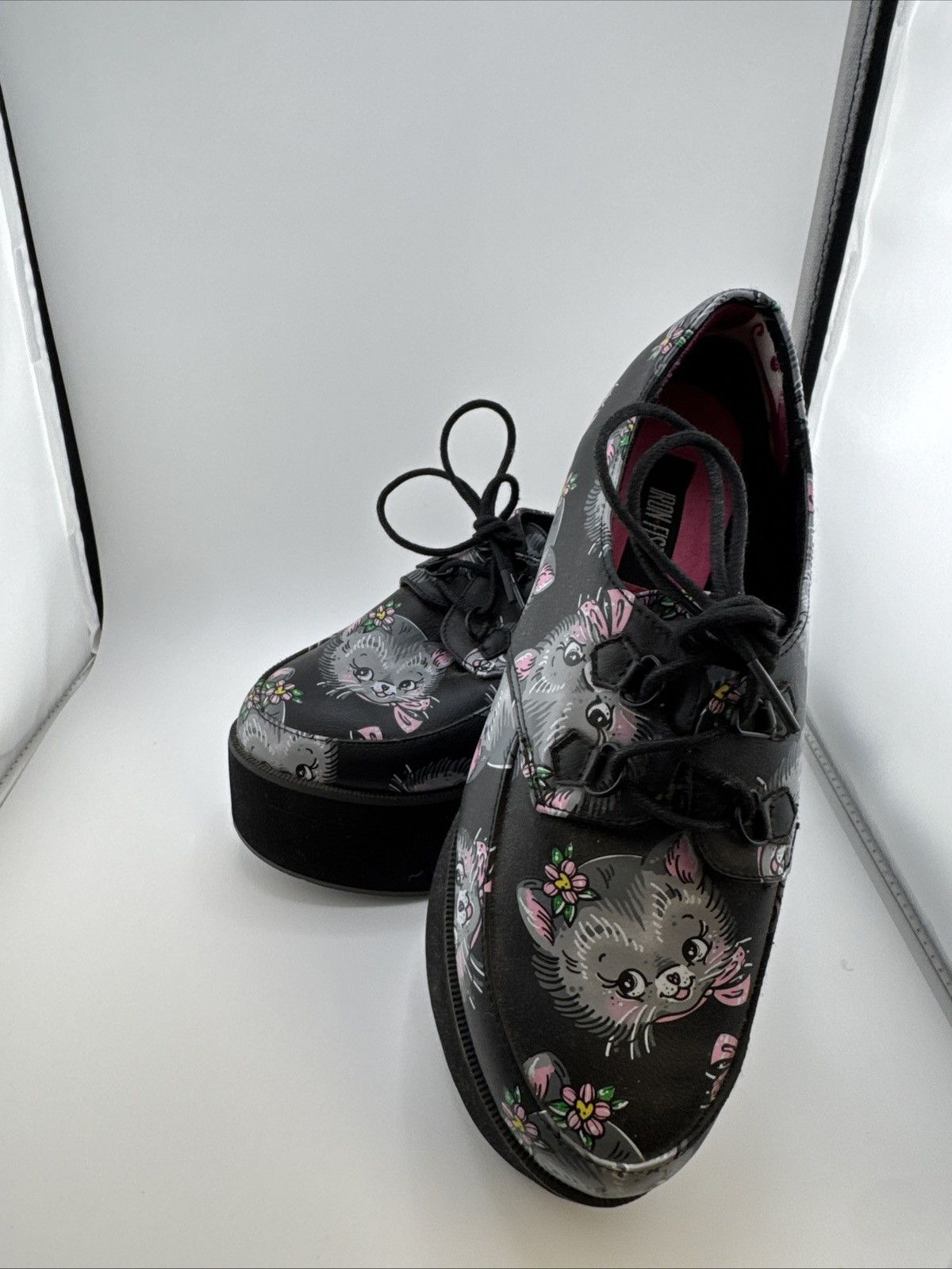 Iron Fist Rare Iron Fist Cat Lady Creeper Shoes US Size 6 Size US 6 / IT 36 - 1 Thumbnail