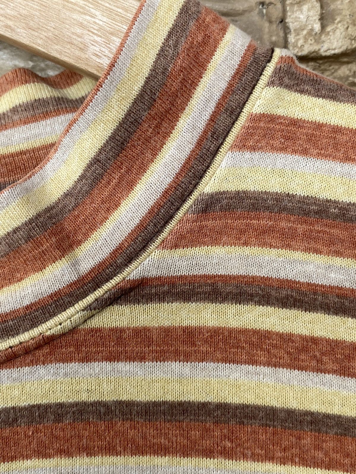 Vintage Vintage Hai Sporting Gear Issey Miyake Stripe Tees Size US L / EU 52-54 / 3 - 14 Thumbnail