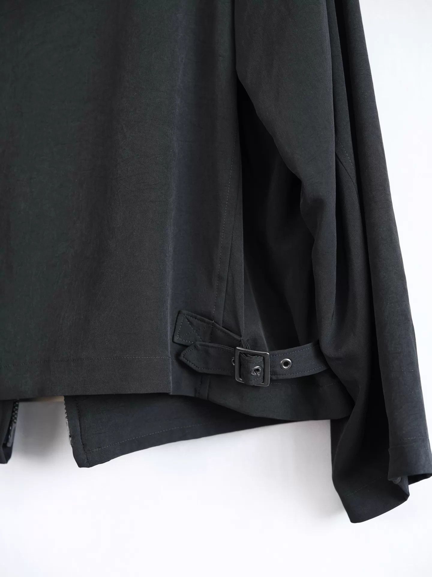 Yohji Yamamoto Yohji Yamamoto 24SS Zip Triacetate Jacket Size US L / EU 52-54 / 3 - 4 Thumbnail