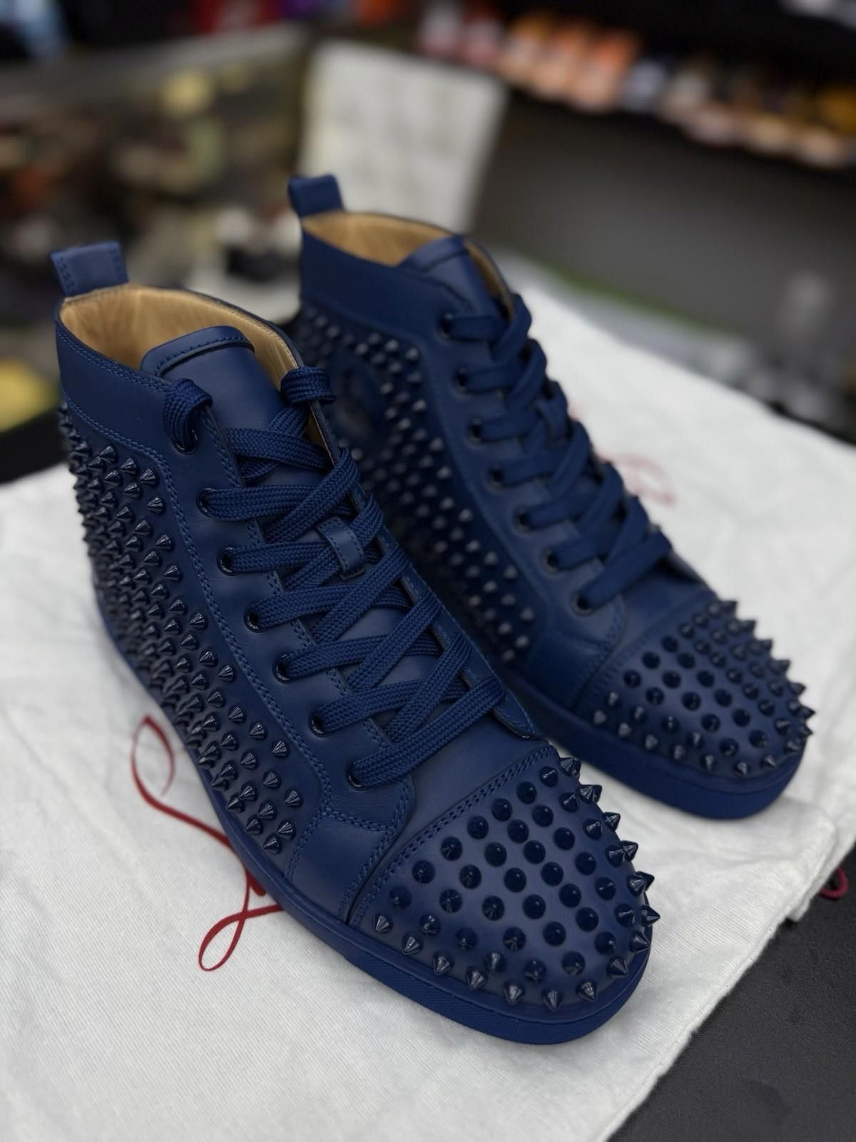 Christian Louboutin Size 41.5EU (8.5 US) - Christian Louboutin Spikes Sneaker Size US 8.5 / EU 41-42 - 4 Thumbnail