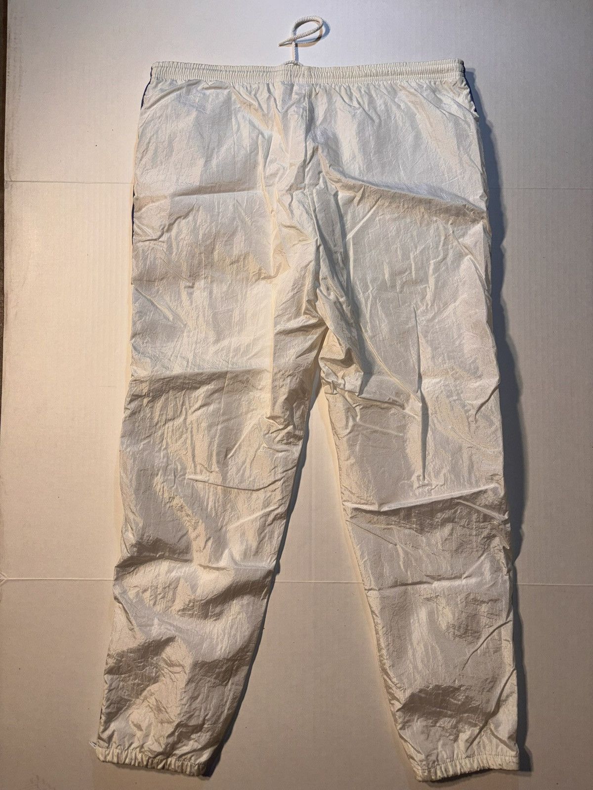 Nike Vtg Nike 90s USA White Tennis Windbreaker Nylon Track Pants Size US 27 - 5 Thumbnail