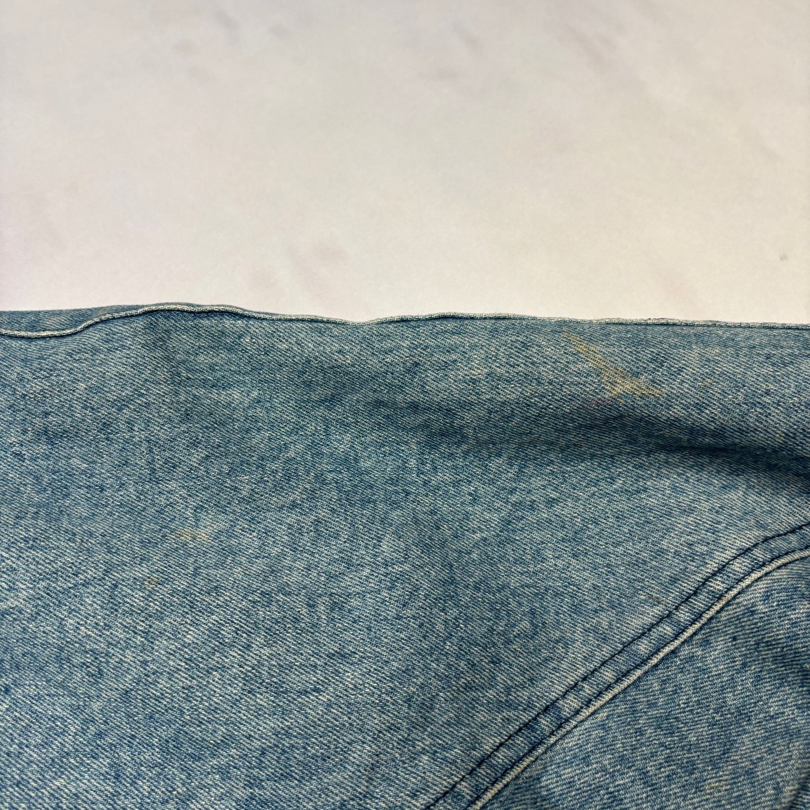 Vintage Vintage Reversible Rabbit Fur Denim Jacket Batwing Womens M Size M / US 6-8 / IT 42-44 - 14 Thumbnail