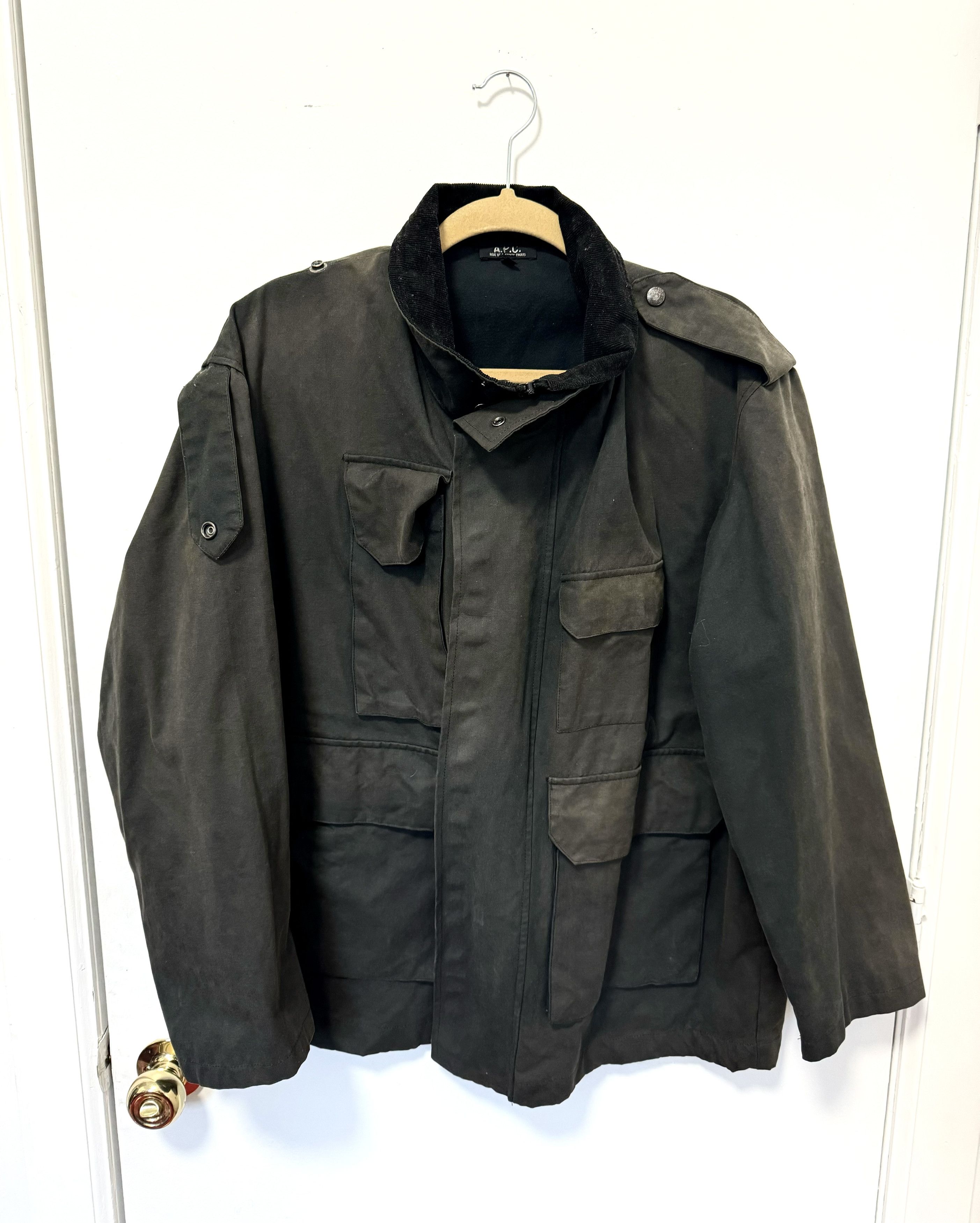 A.P.C. Archive APC Corbridge Wax Jacket Size US L / EU 52-54 / 3 - 1 Thumbnail