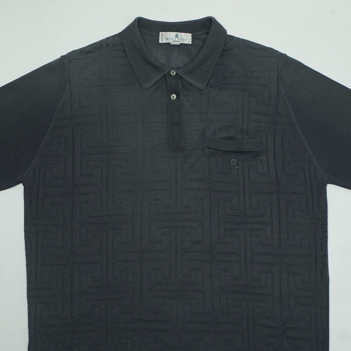 Montagut *NoTariff Montagut Paris 3d Pattern Polo Size US L / EU 52-54 / 3 - 2 Thumbnail