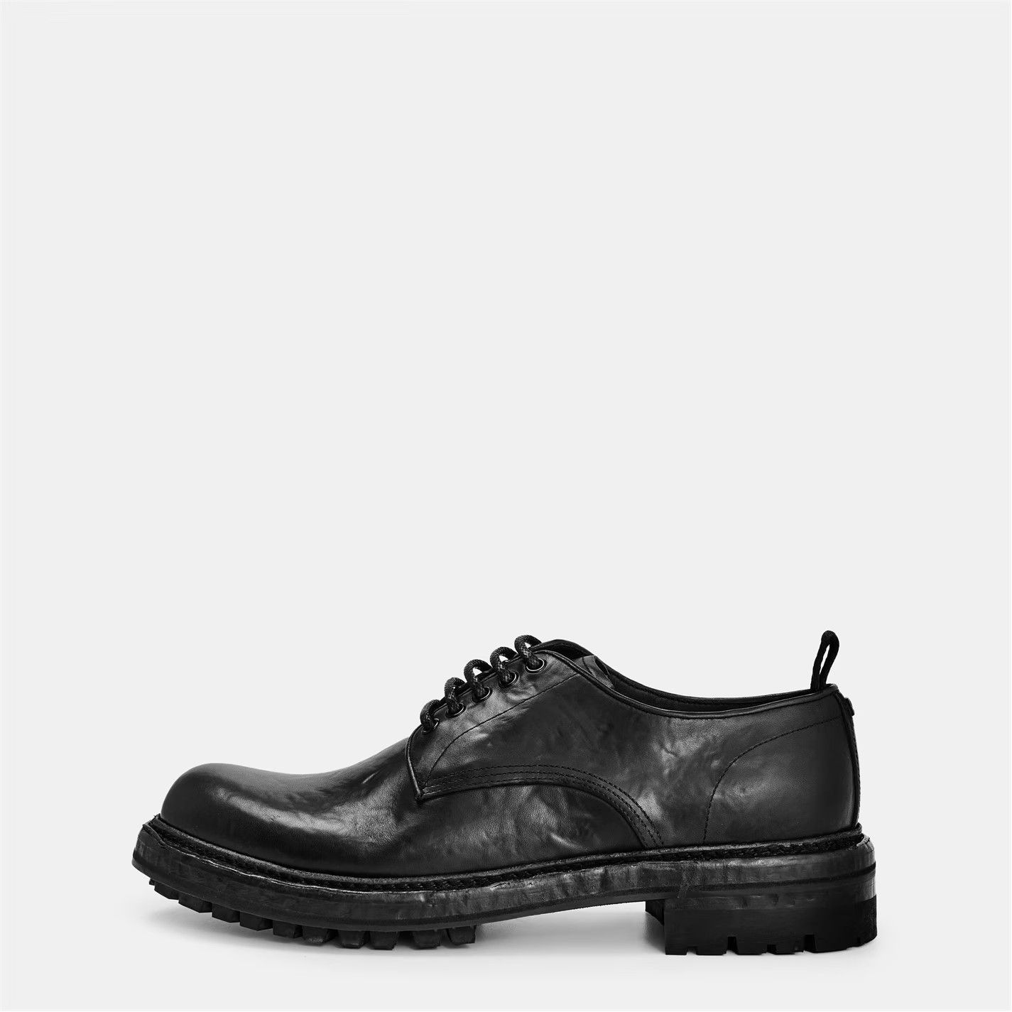 Dolce & Gabbana o1g2r1mq0426 Lace-Up Derby Shoes in Nero Size US 9 / EU 42 - 2 Thumbnail