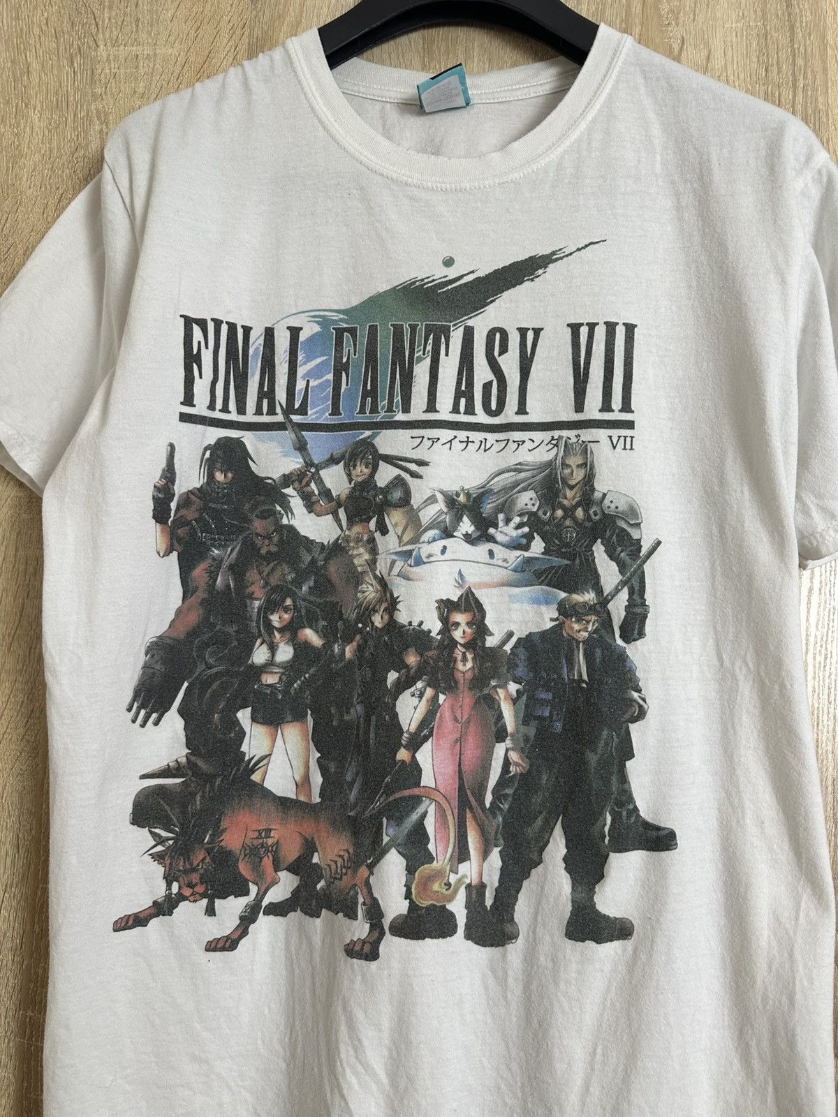 Playstation 🔥 2000s Final Fantasy VII 7 Anime Game T Shirt Playstation Size US M / EU 48-50 / 2 - 2 Thumbnail