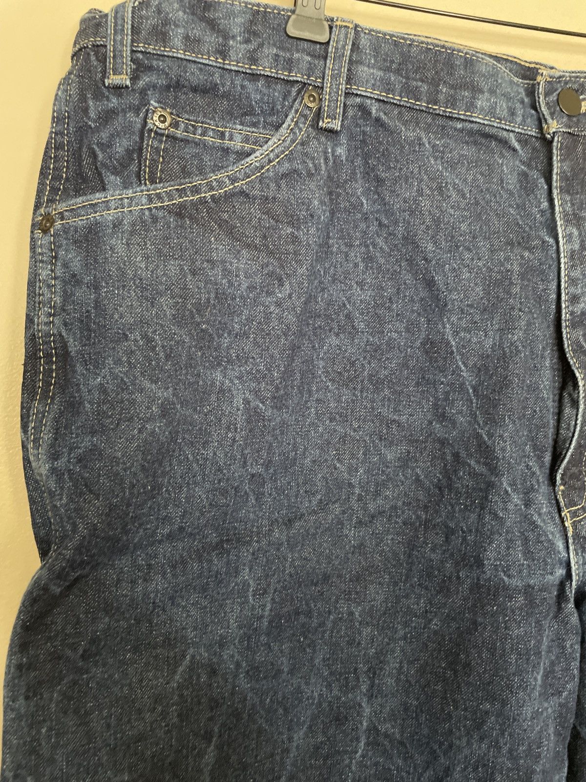 Dickies × Vintage Vintage Y2K Dickies Baggy Carpenter Denim Jorts Jean Shorts Size US 42 / EU 58 - 2 Thumbnail