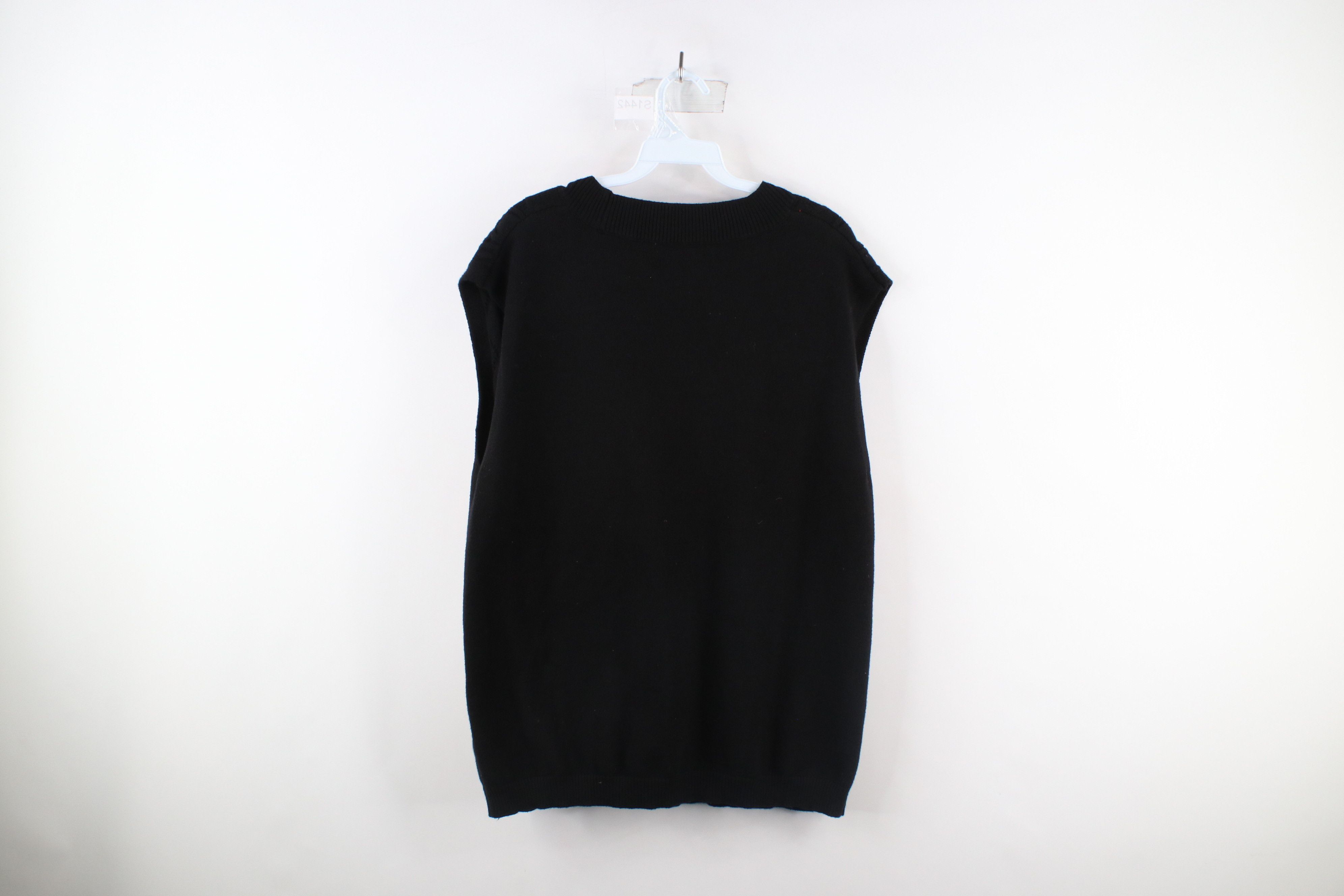 Vintage Vintage 90s Streetwear Cable Knit Fisherman Sweater Vest Size US XL / EU 56 / 4 - 6 Thumbnail