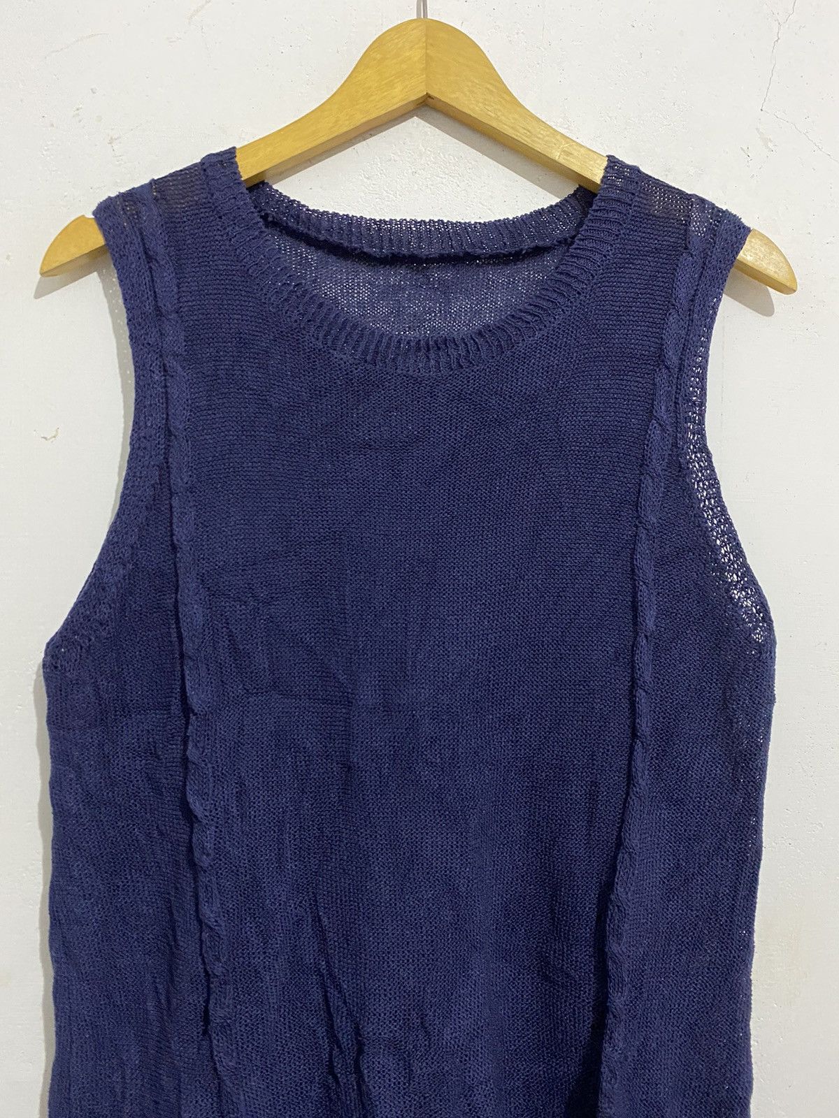 Issey Miyake 💸BINDINGOFFER💸 Unknown Tanktop Knitted Isseymiyake Styled Size US M / EU 48-50 / 2 - 3 Thumbnail