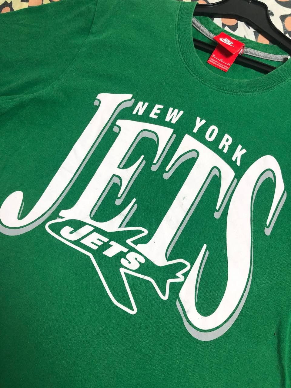 Nike × Vintage Vintage Nike Big Logo Swoosh Oversized Tee Y2K USA Size US M / EU 48-50 / 2 - 8 Thumbnail
