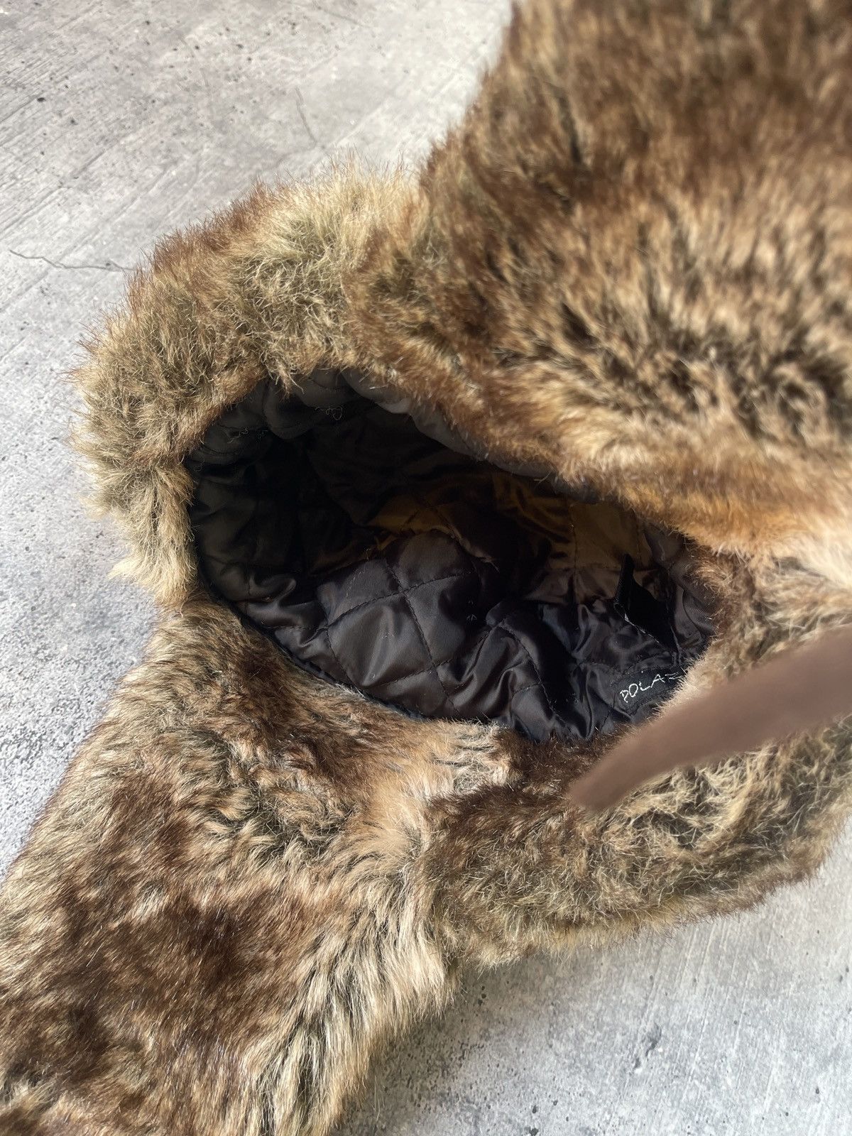 Japanese Brand × Vintage Y2K Faux Fur Ushanka Vintage Fuzzy Warm Trapper Hat Size ONE SIZE - 5 Thumbnail