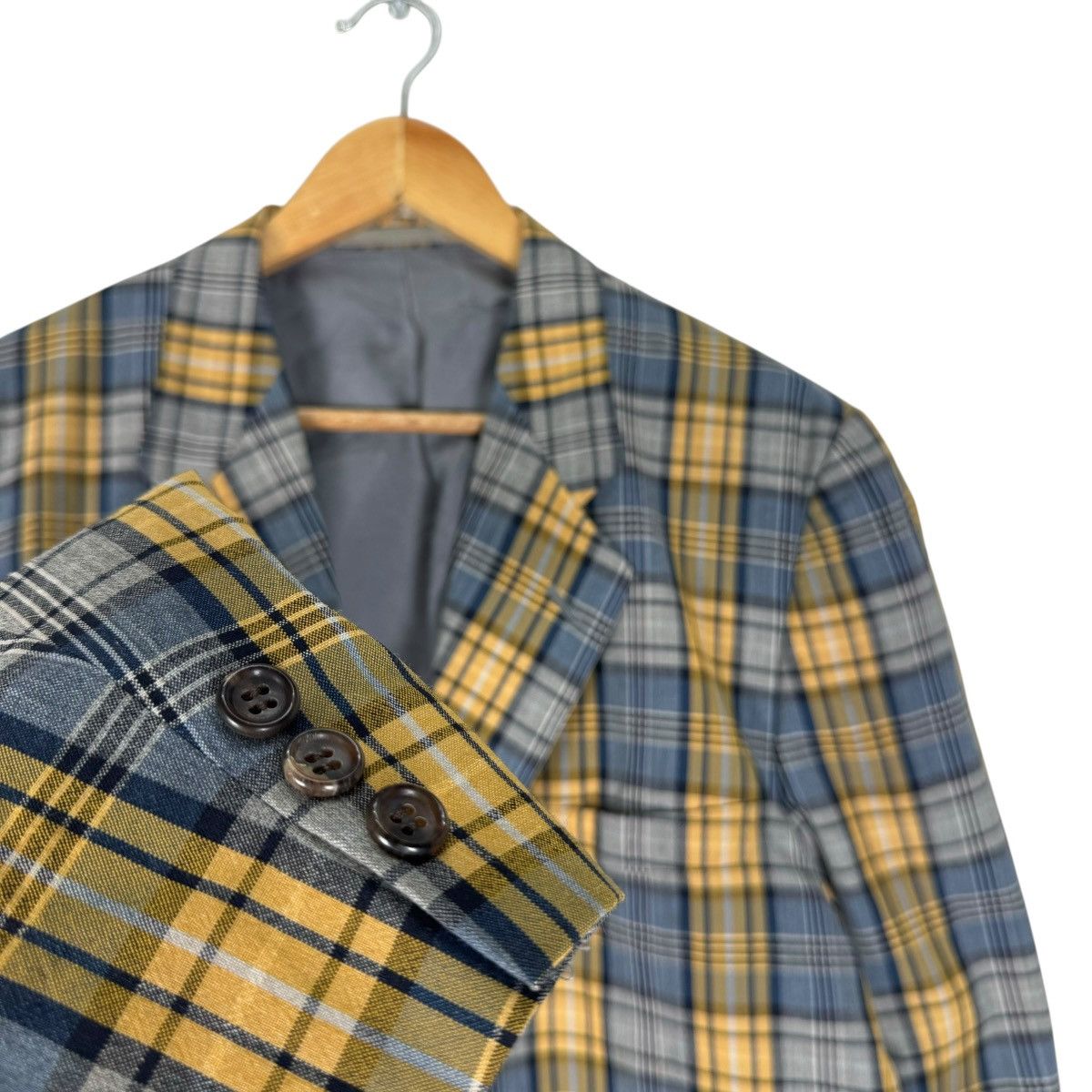 Comme des Garcons Homme 🔥CDG HOMME AW1991 STRIPED BLAZER COAT Size US M / EU 48-50 / 2 - 4 Thumbnail