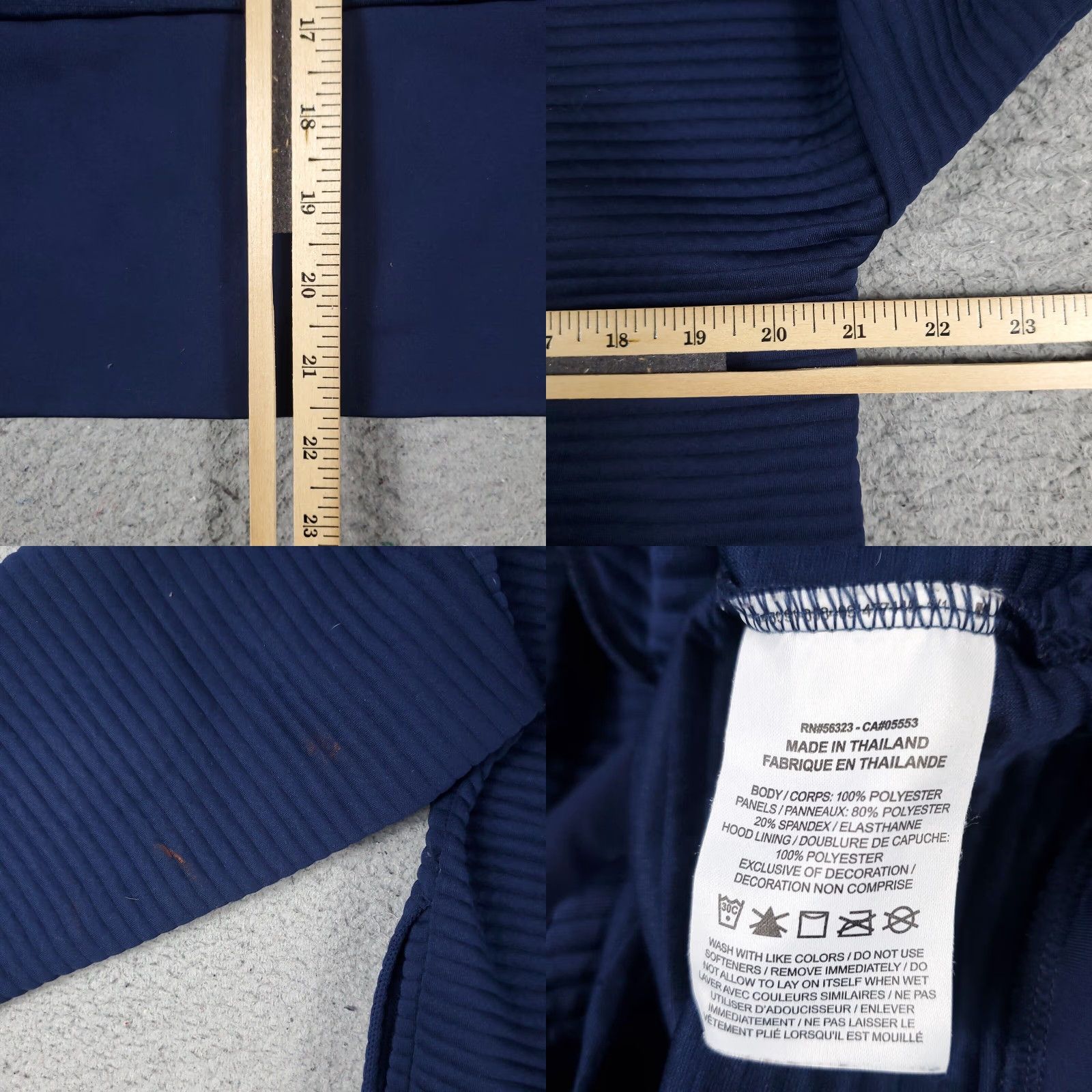 Nike Nike Sweater Womens Size Small Blue Full Zip Up Hoodie Sweatshirt Ladies * Size S / US 4 / IT 40 - 8 Thumbnail