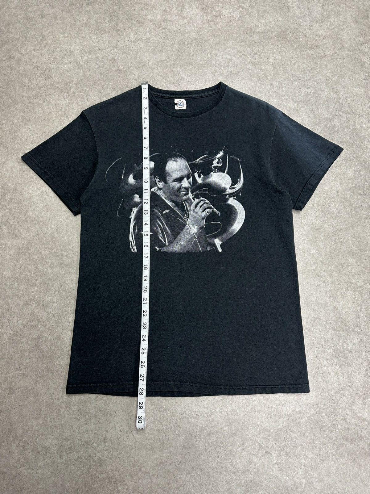 Vintage Vintage Sopranos Shirt Tony Soprano Black Tee Crime Mob Size US L / EU 52-54 / 3 - 5 Thumbnail