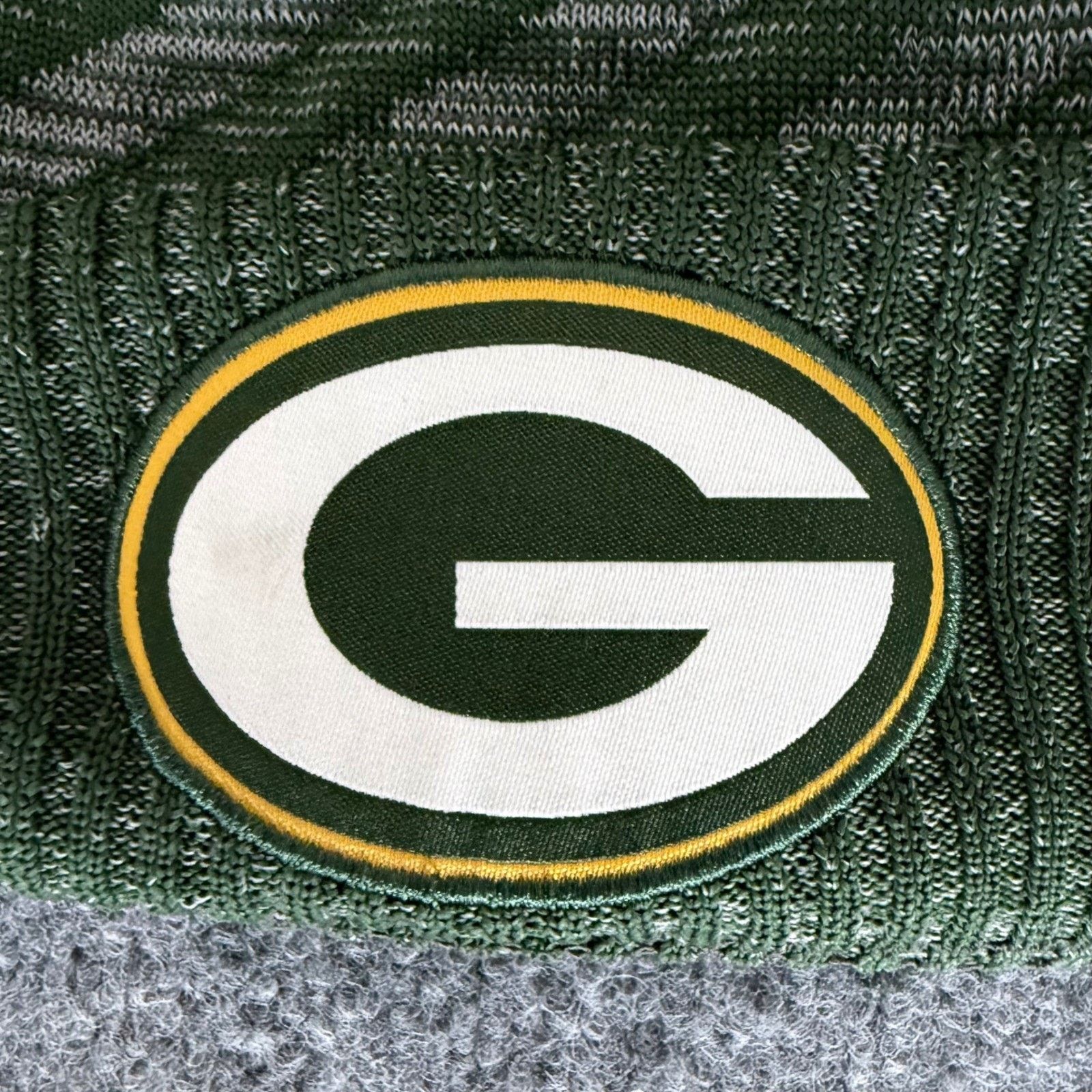 New Era New Era Green Bay Packers NFL Knit Beanie Green Striped Size ONE SIZE - 2 Thumbnail
