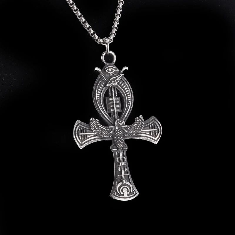 Jewelry Ankh Cross Pendant Necklace Size ONE SIZE - 6 Thumbnail