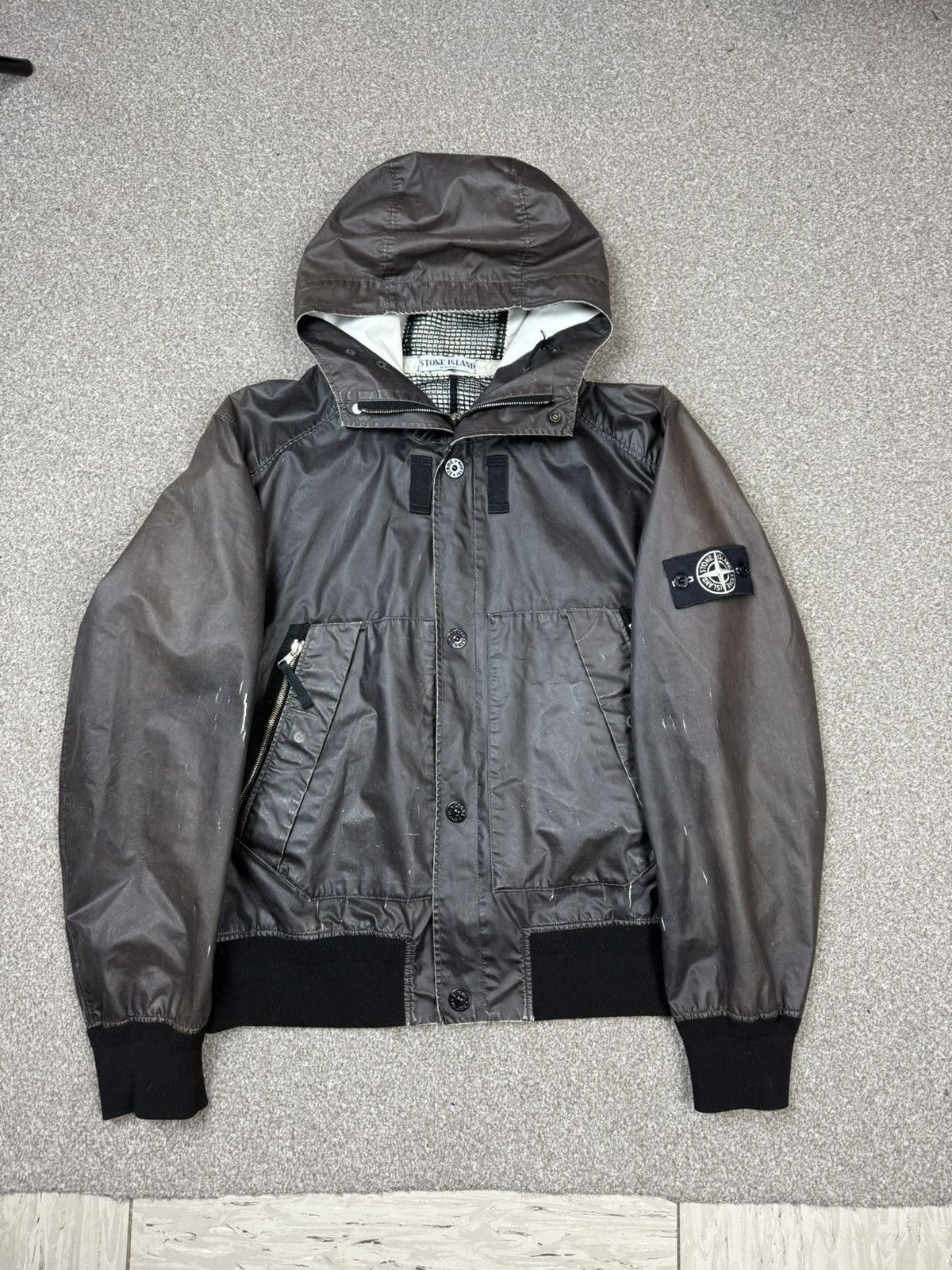 Stone Island × Streetwear × Vintage Stone Island Heat Reactive 