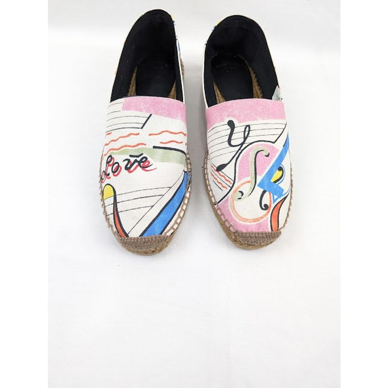 Saint Laurent Paris o1rshd1 Stampa YSL Violon Shoes in Multicolor Size US 11 / EU 44 - 13 Thumbnail