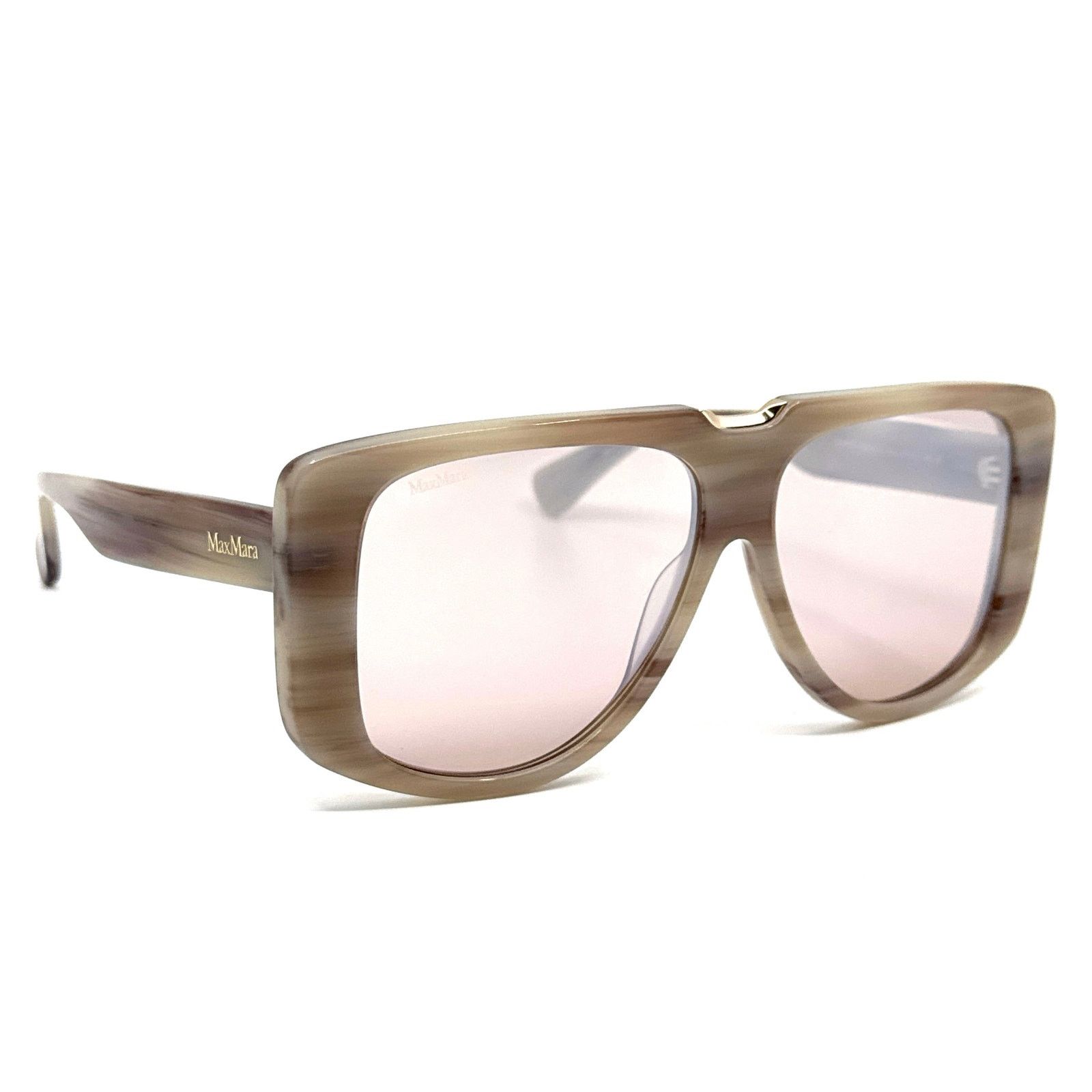 New MAXMARA Sunglasses Spark1 MM0075 60G Authentic